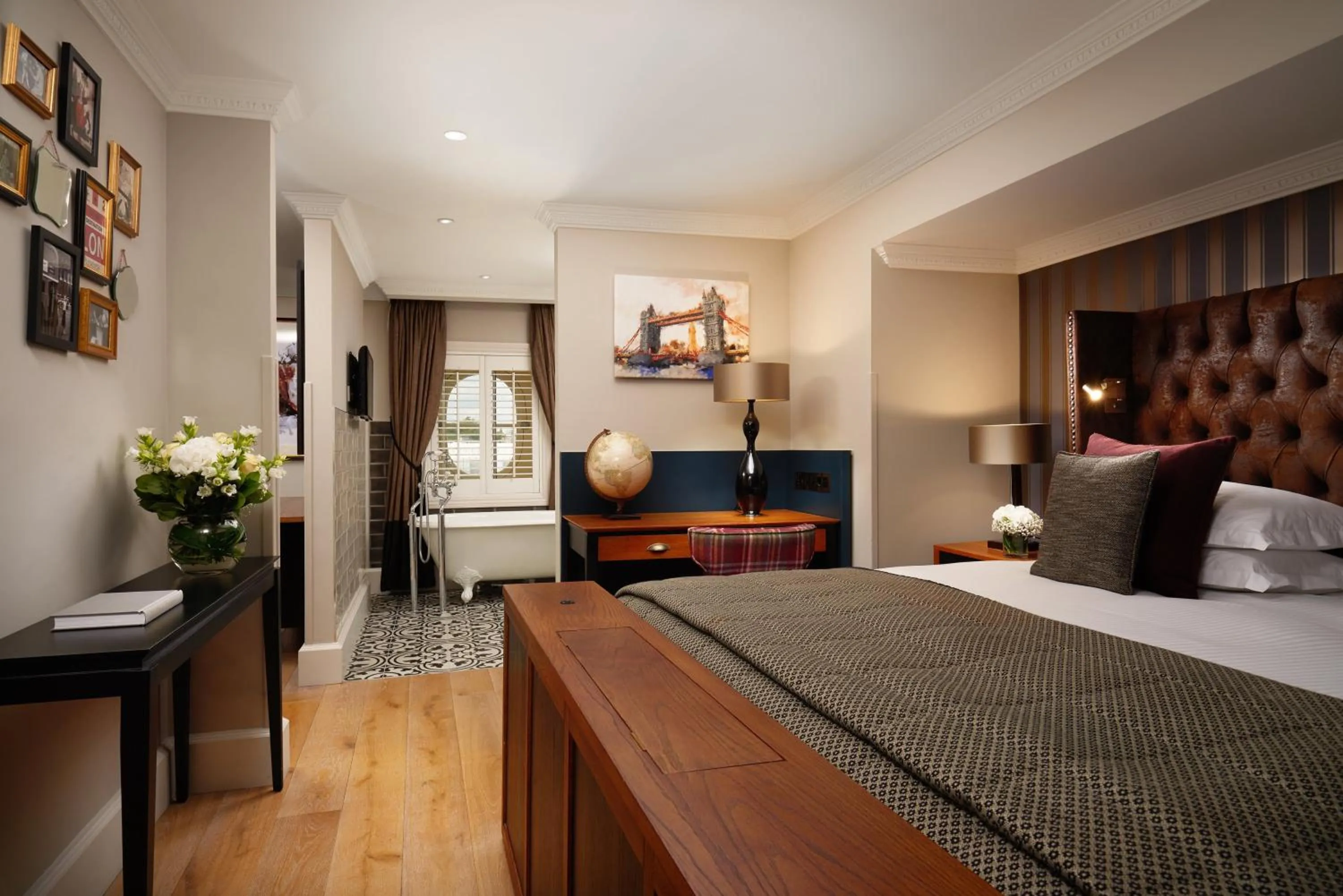 Bed in The Bailey's Hotel London Kensington