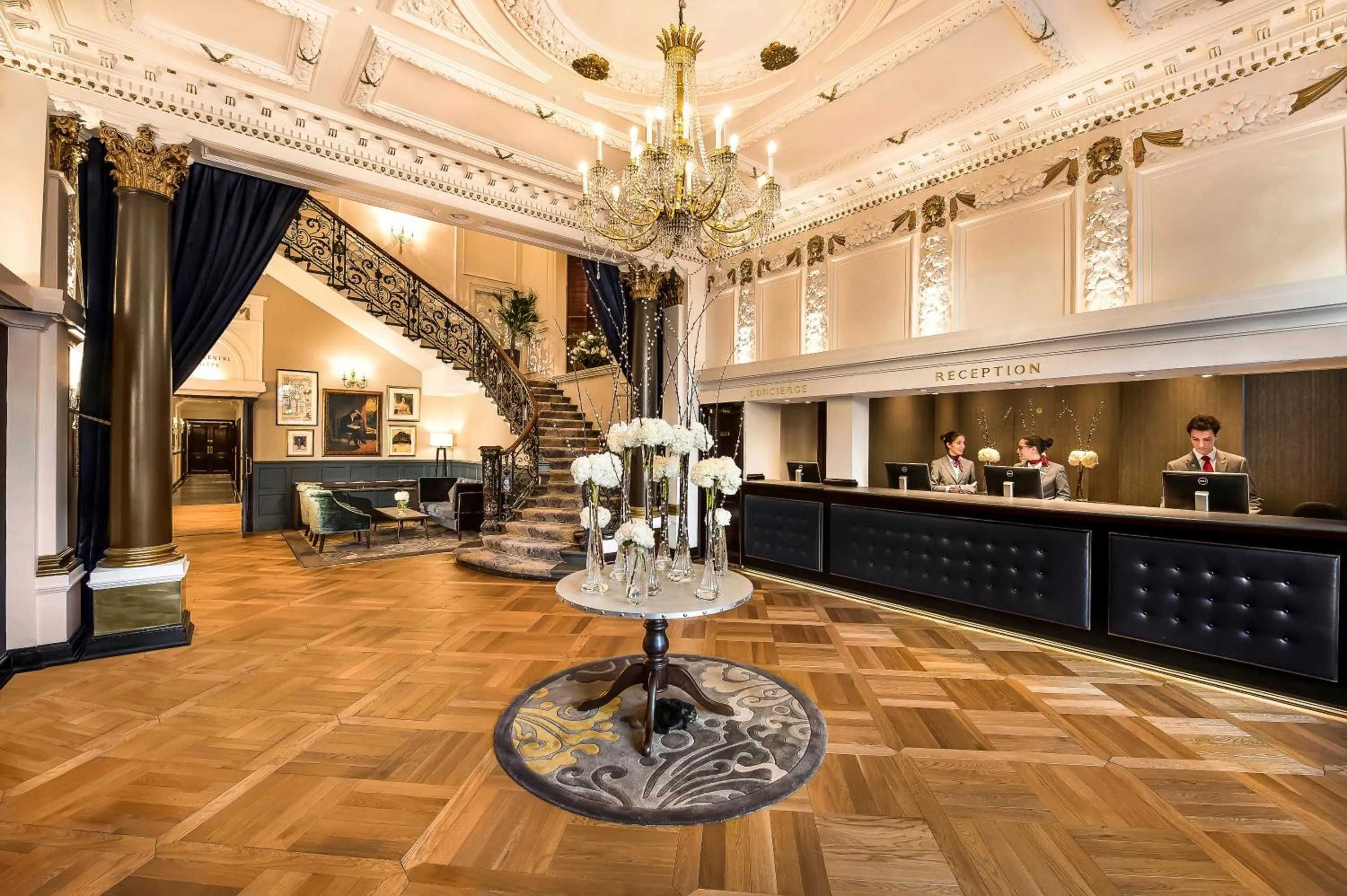 Lobby or reception in The Bailey's Hotel London Kensington