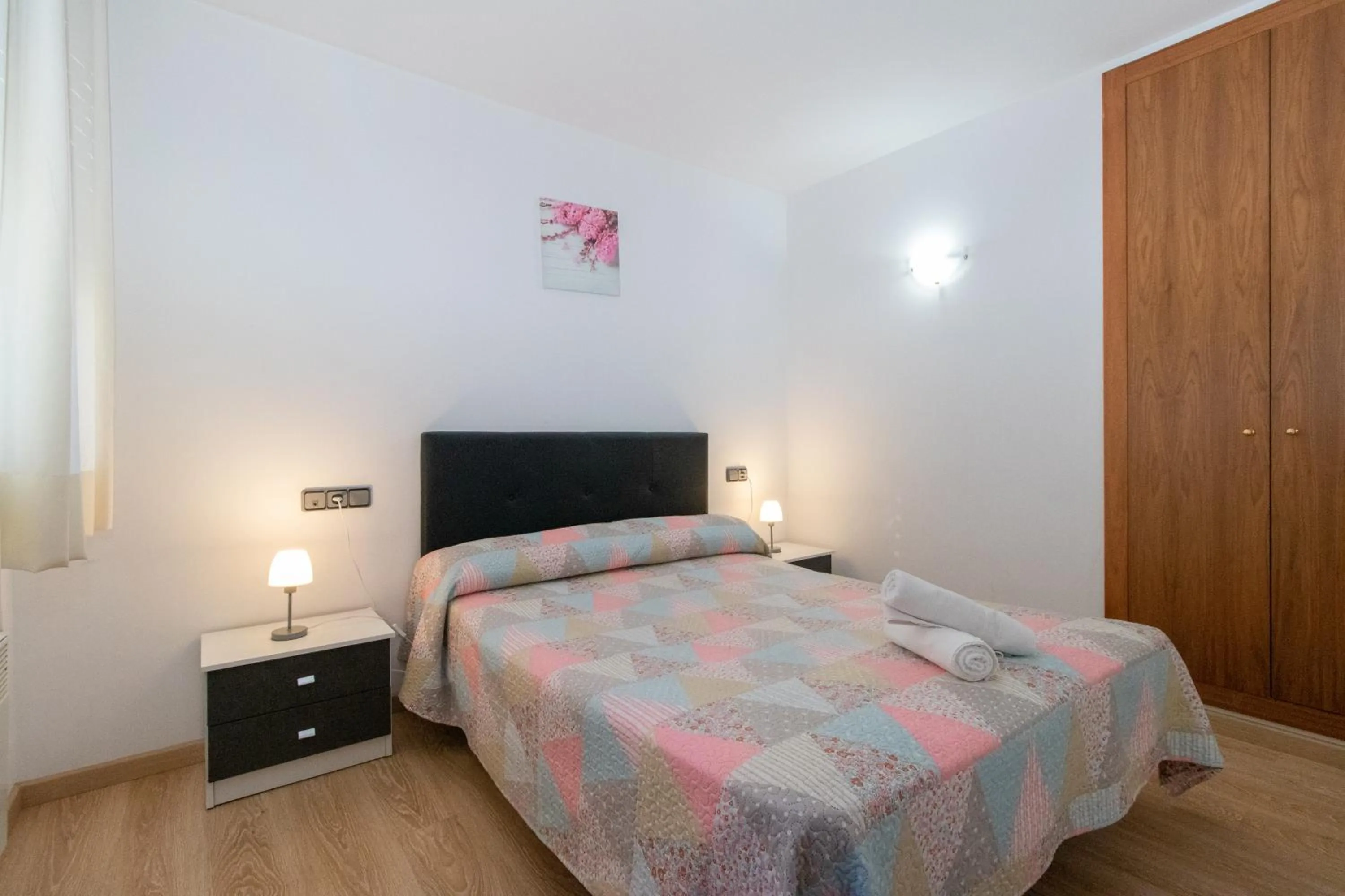 Bed in Apartamentos Araco 3000