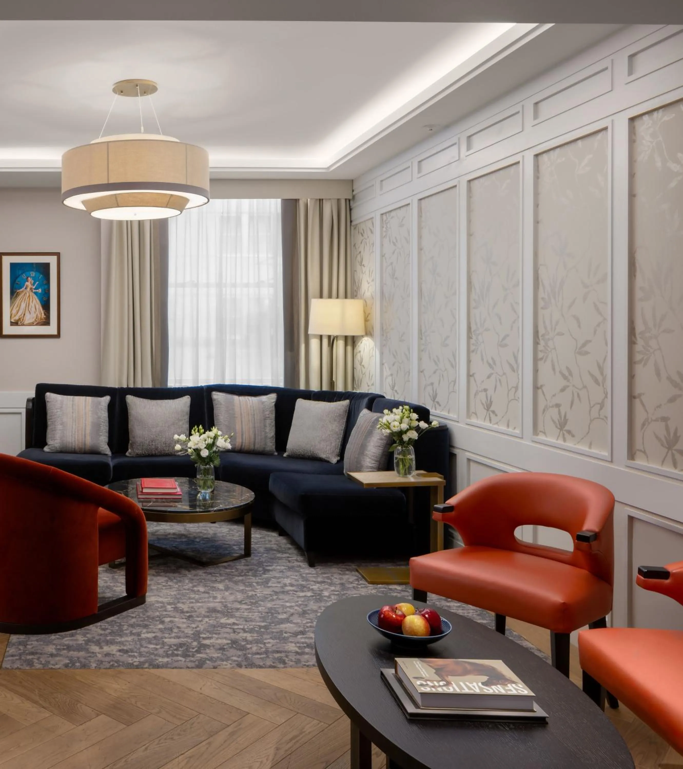 Living room in The Biltmore Mayfair