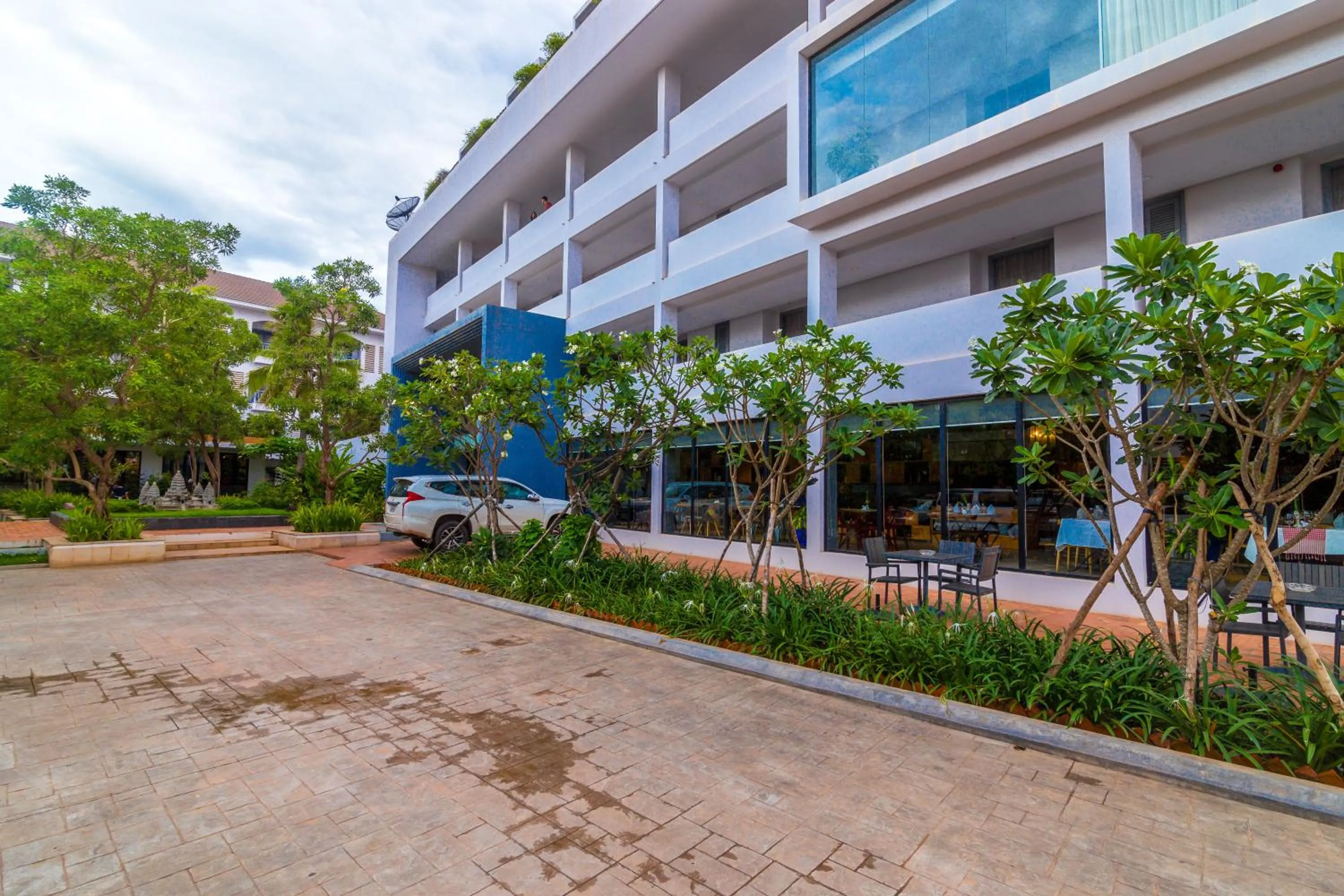 Garden in Damrei Residence & Spa