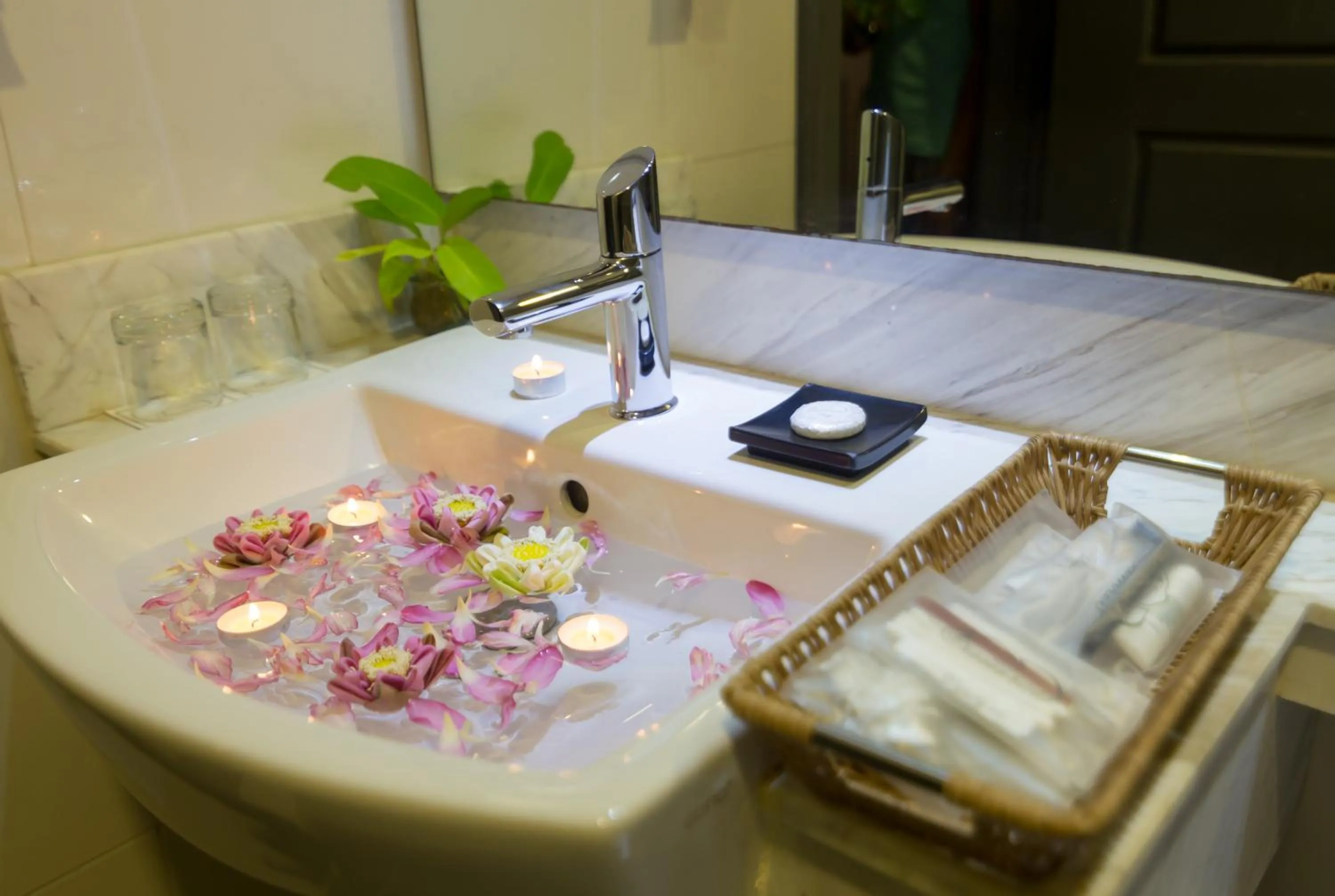Bathroom in Damrei Residence & Spa