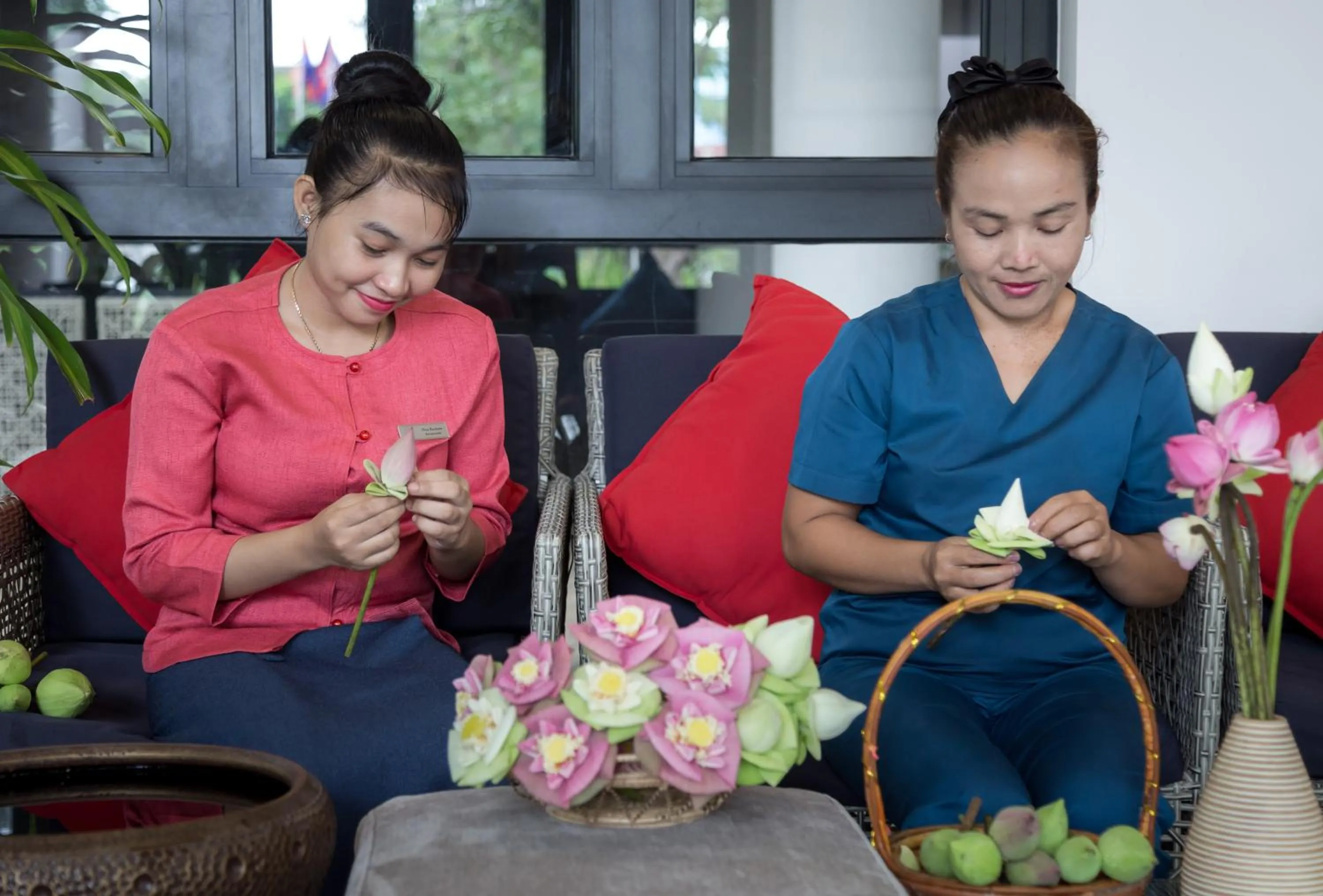 Lobby or reception in Damrei Residence & Spa