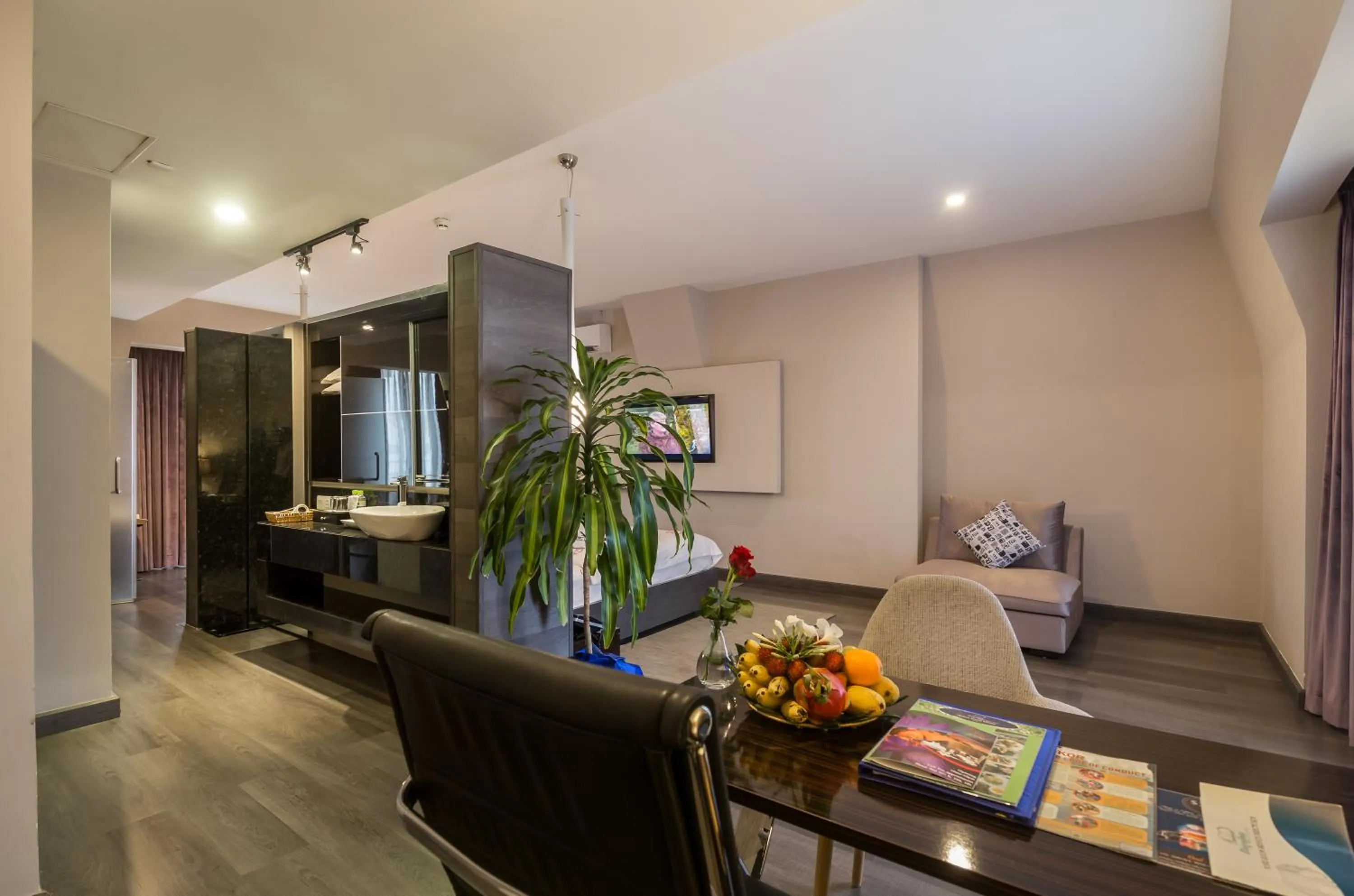 Seating area in Damrei Residence & Spa