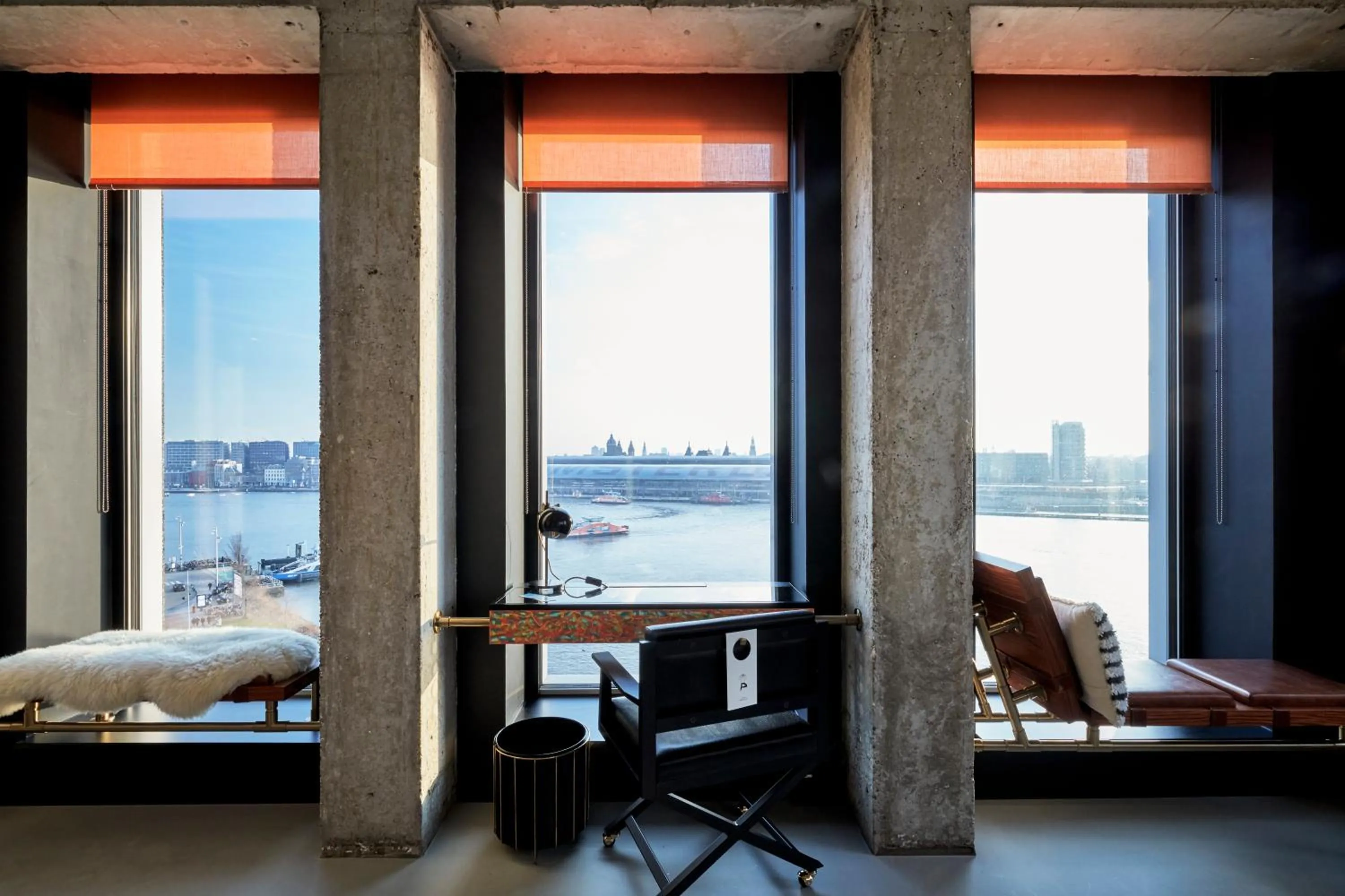 Seating area in Sir Adam Hotel, part of Sircle Collection