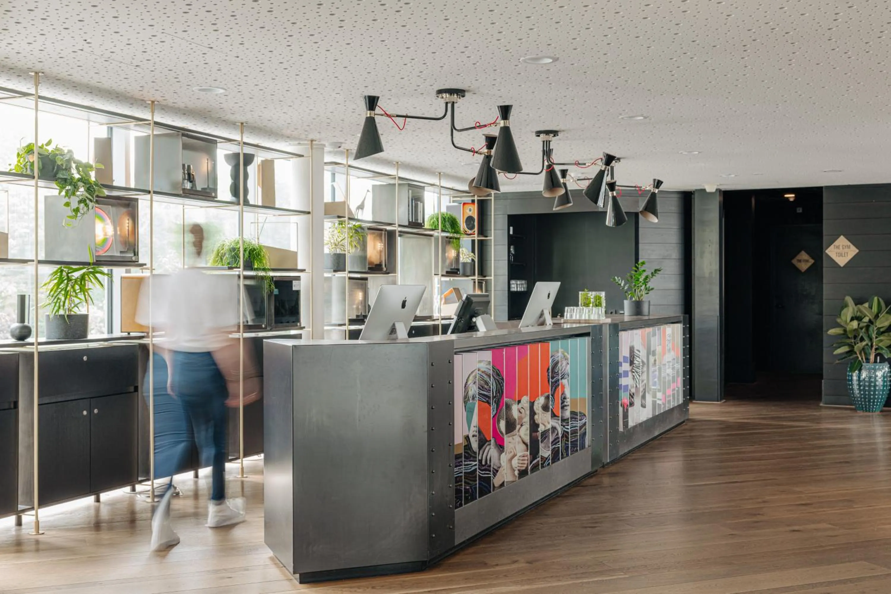 Lobby or reception in Sir Adam Hotel, part of Sircle Collection