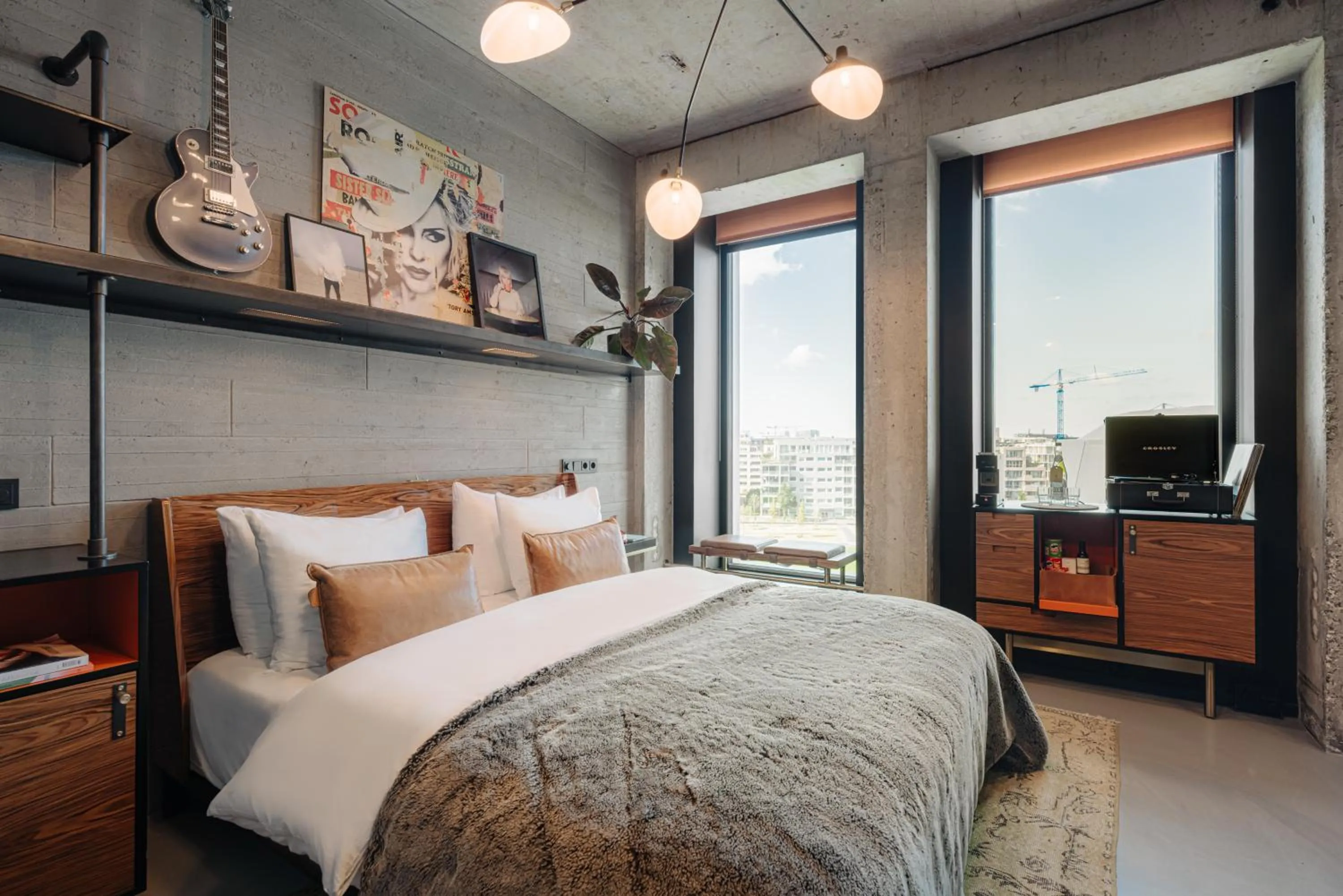 Bedroom, Bed in Sir Adam Hotel, part of Sircle Collection