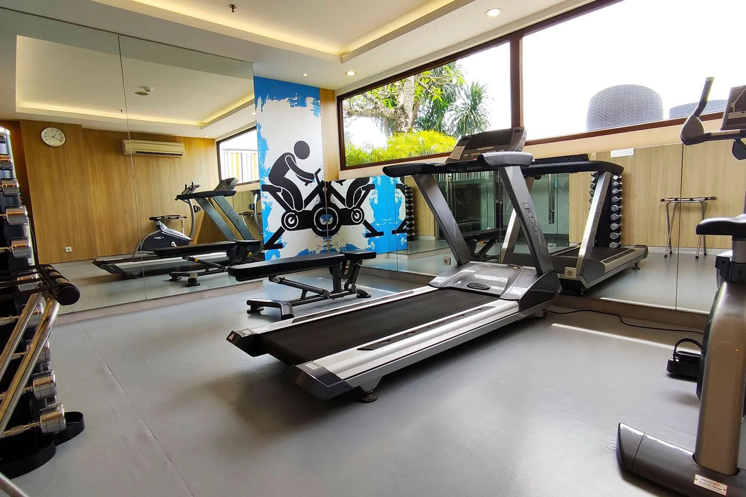 Fitness centre/facilities in THE 1O1 Palembang Rajawali