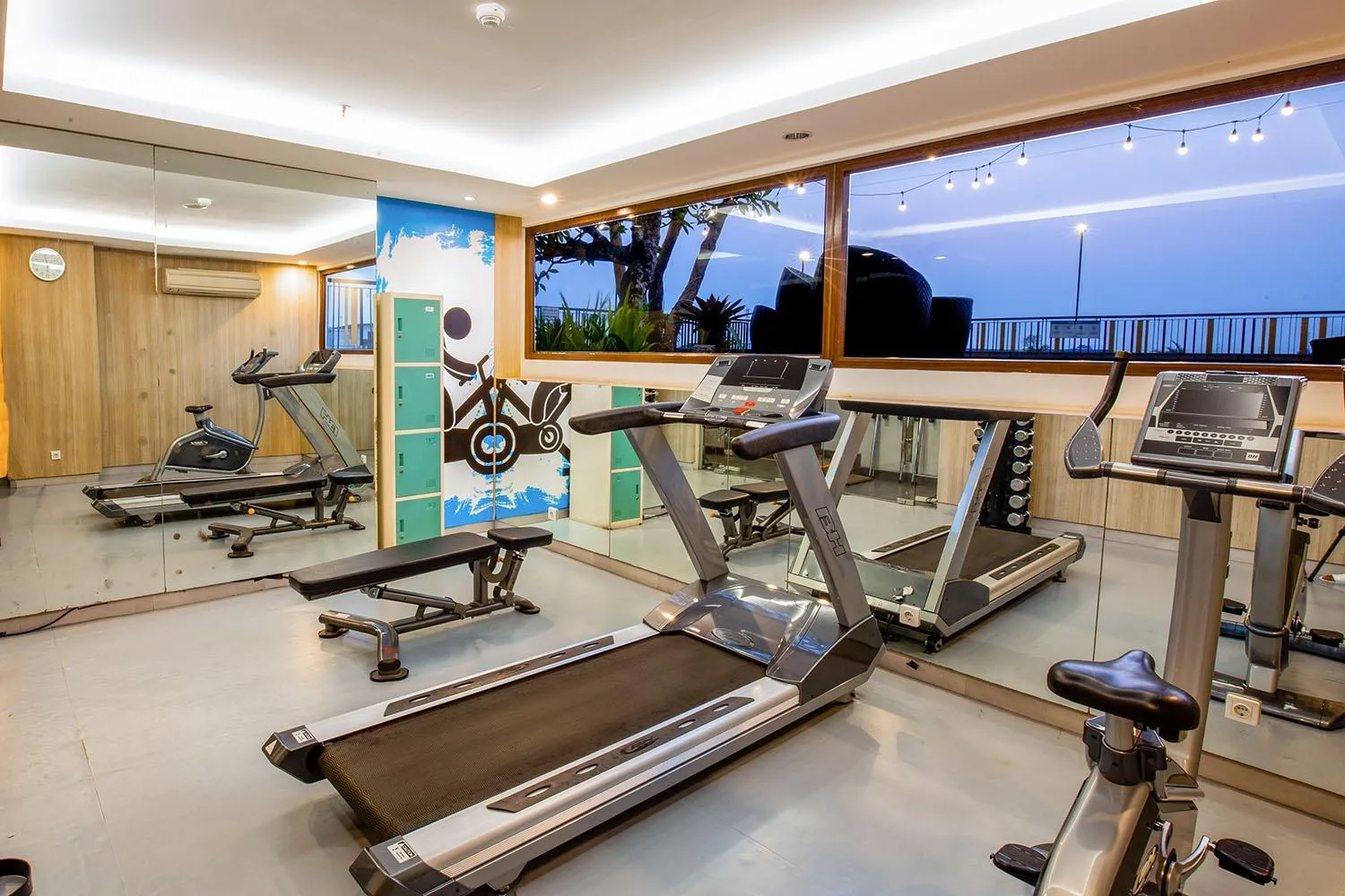 Fitness centre/facilities in THE 1O1 Palembang Rajawali