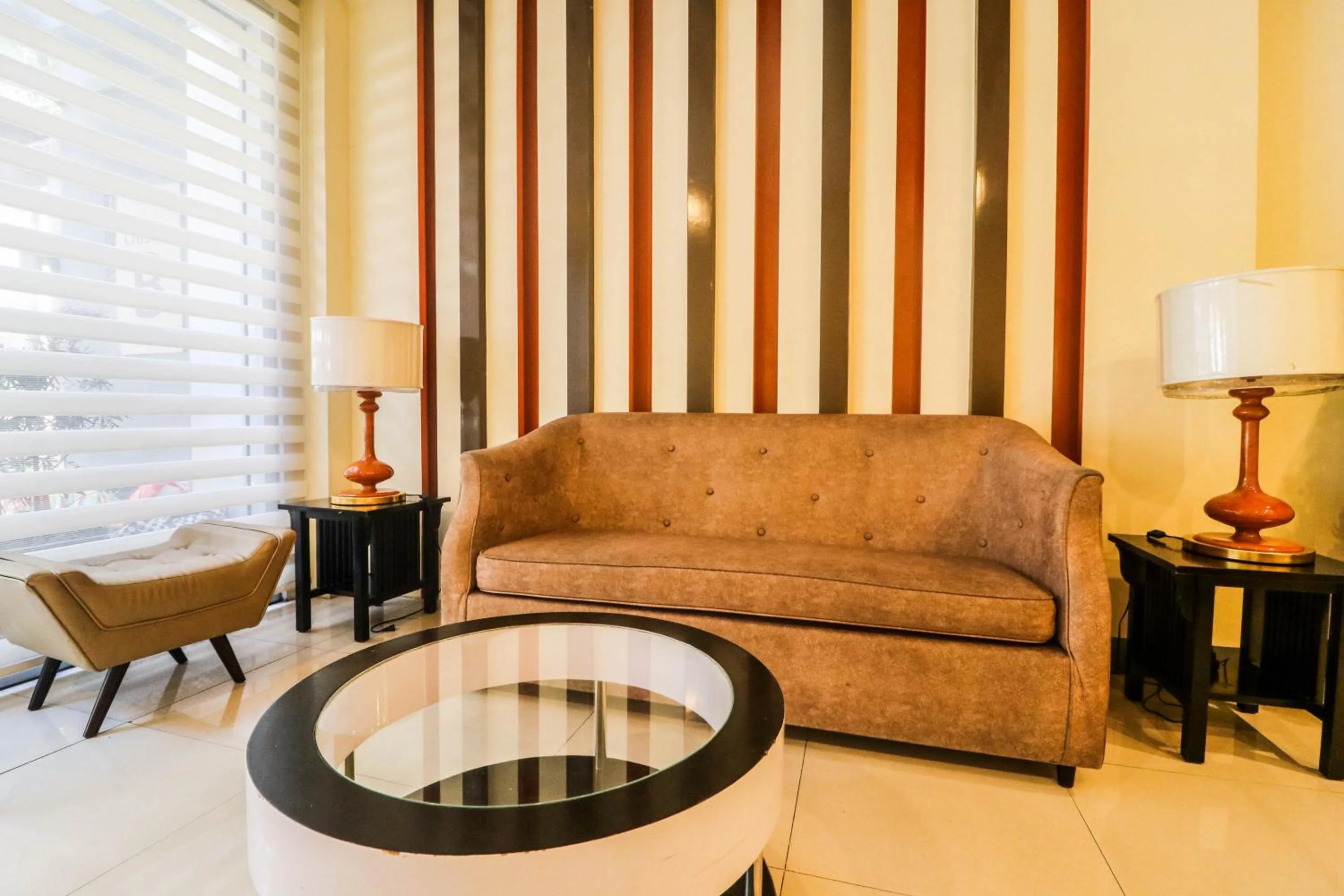 Lobby or reception in PRS at One Palm Tree Villa near T3 Airport