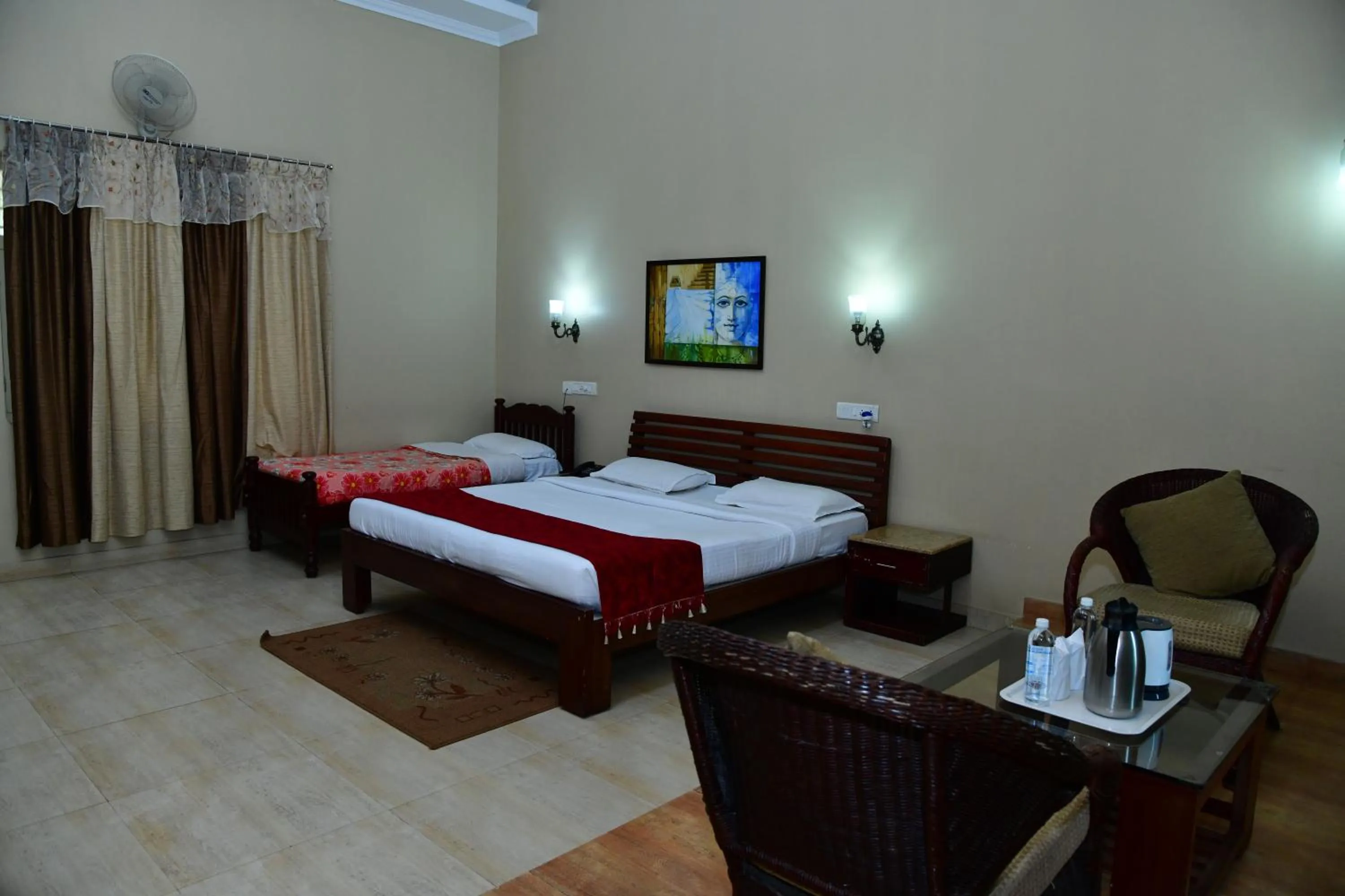 Bed in KSTDC Hotel Mayura Valley View Madikeri