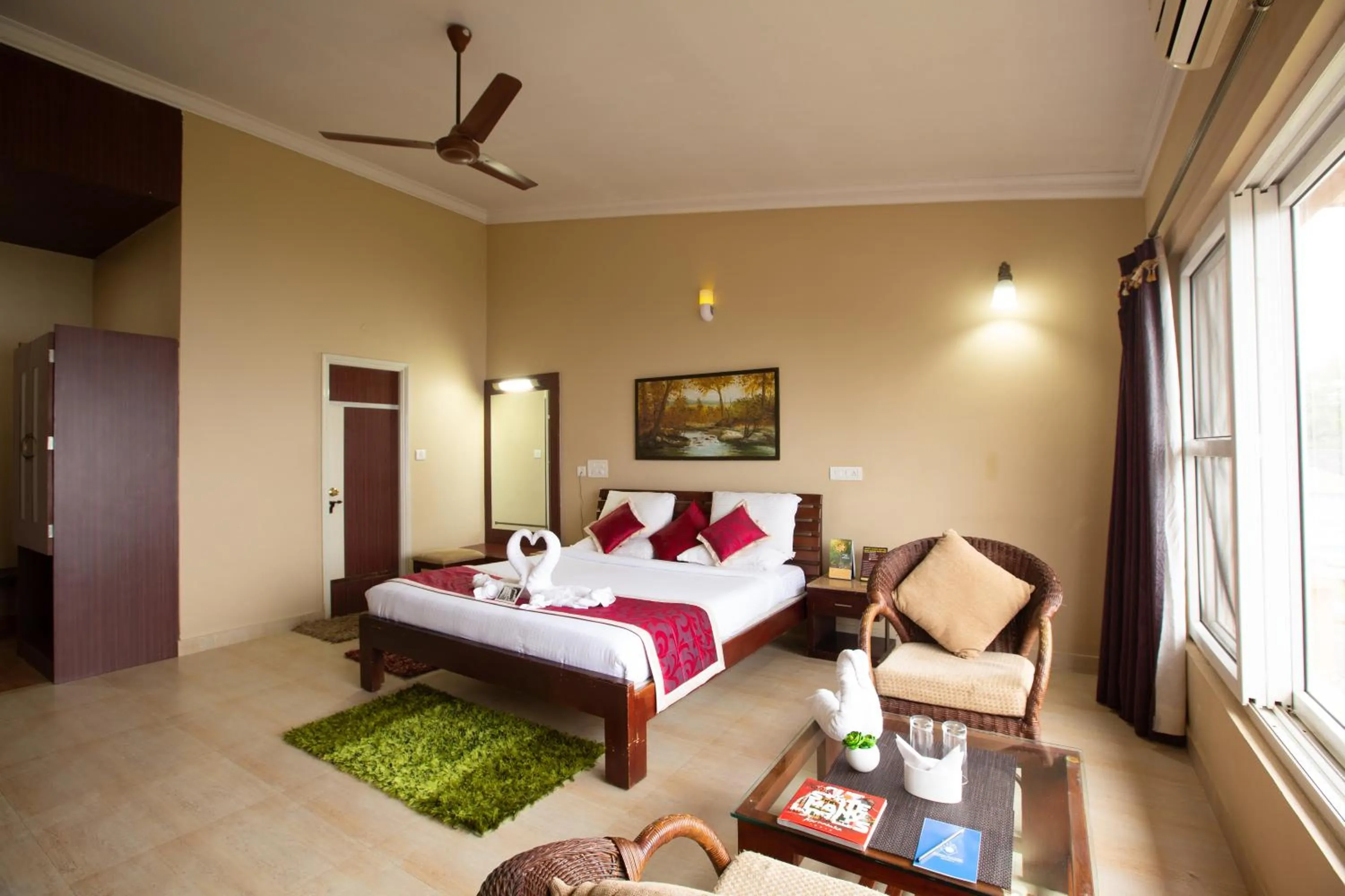 Bed in KSTDC Hotel Mayura Valley View Madikeri