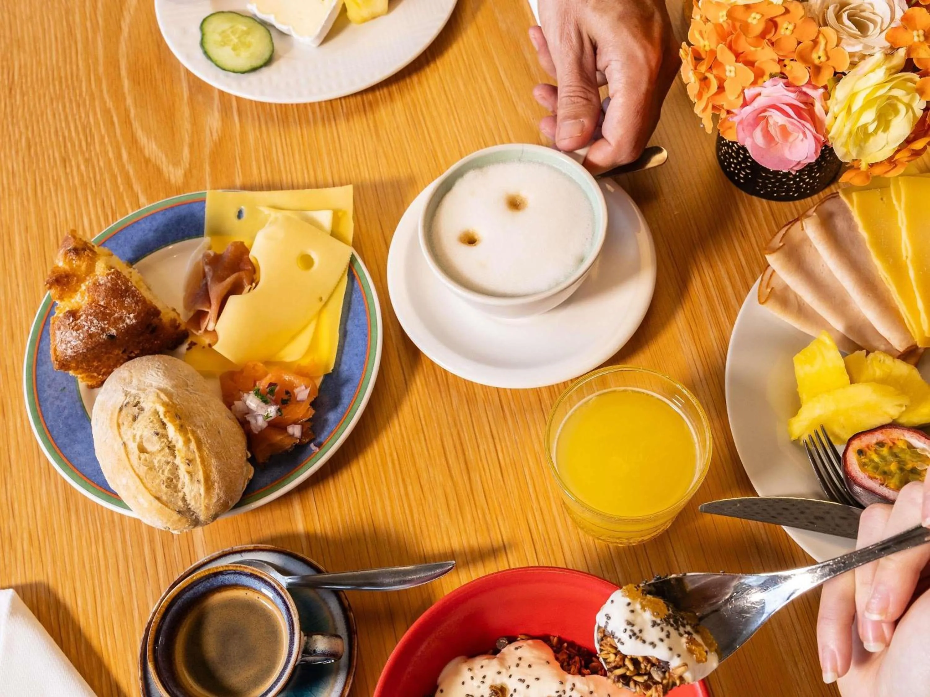 Breakfast in Novotel Brussels Airport