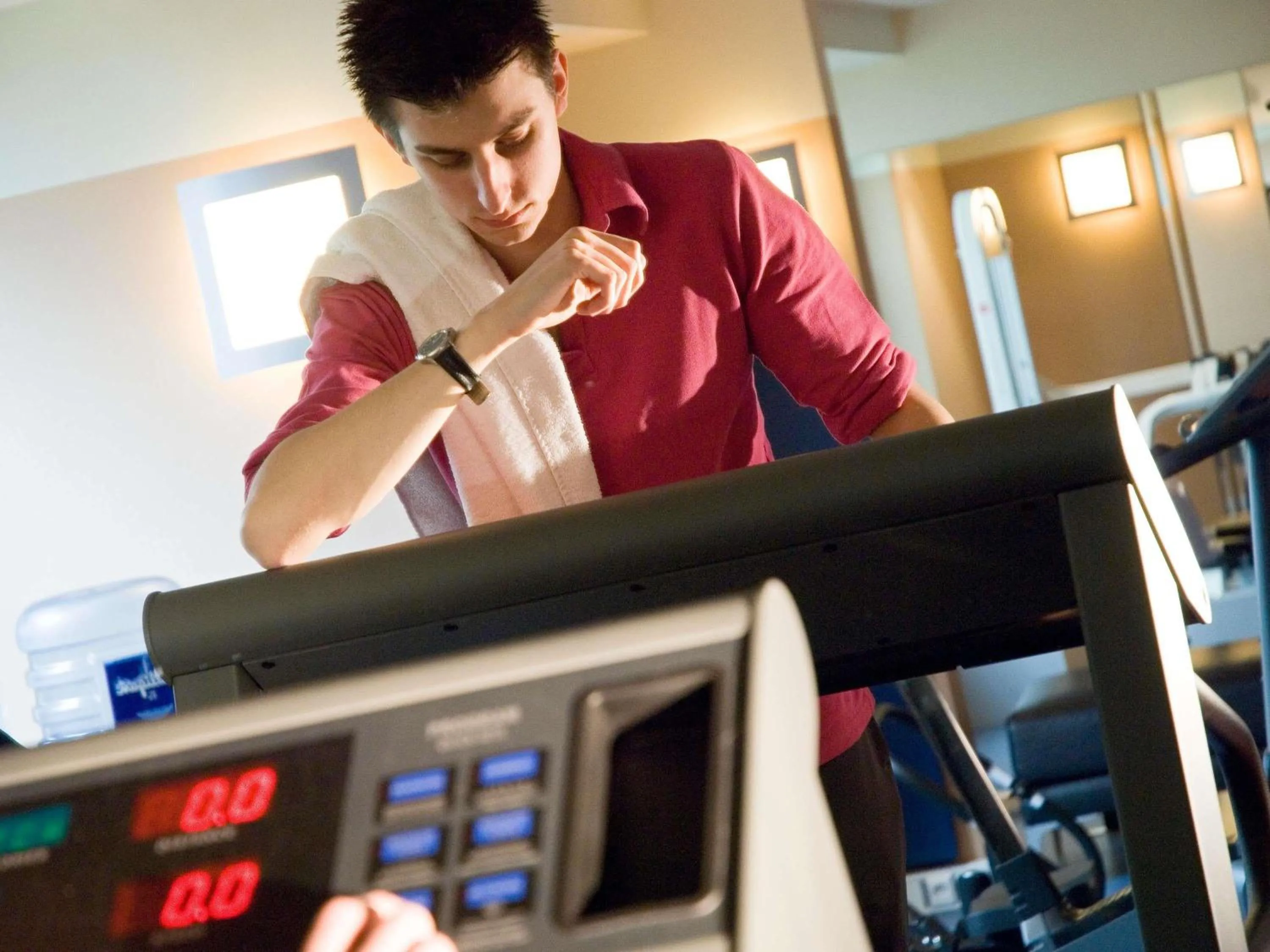 Fitness centre/facilities in Novotel Brussels Airport