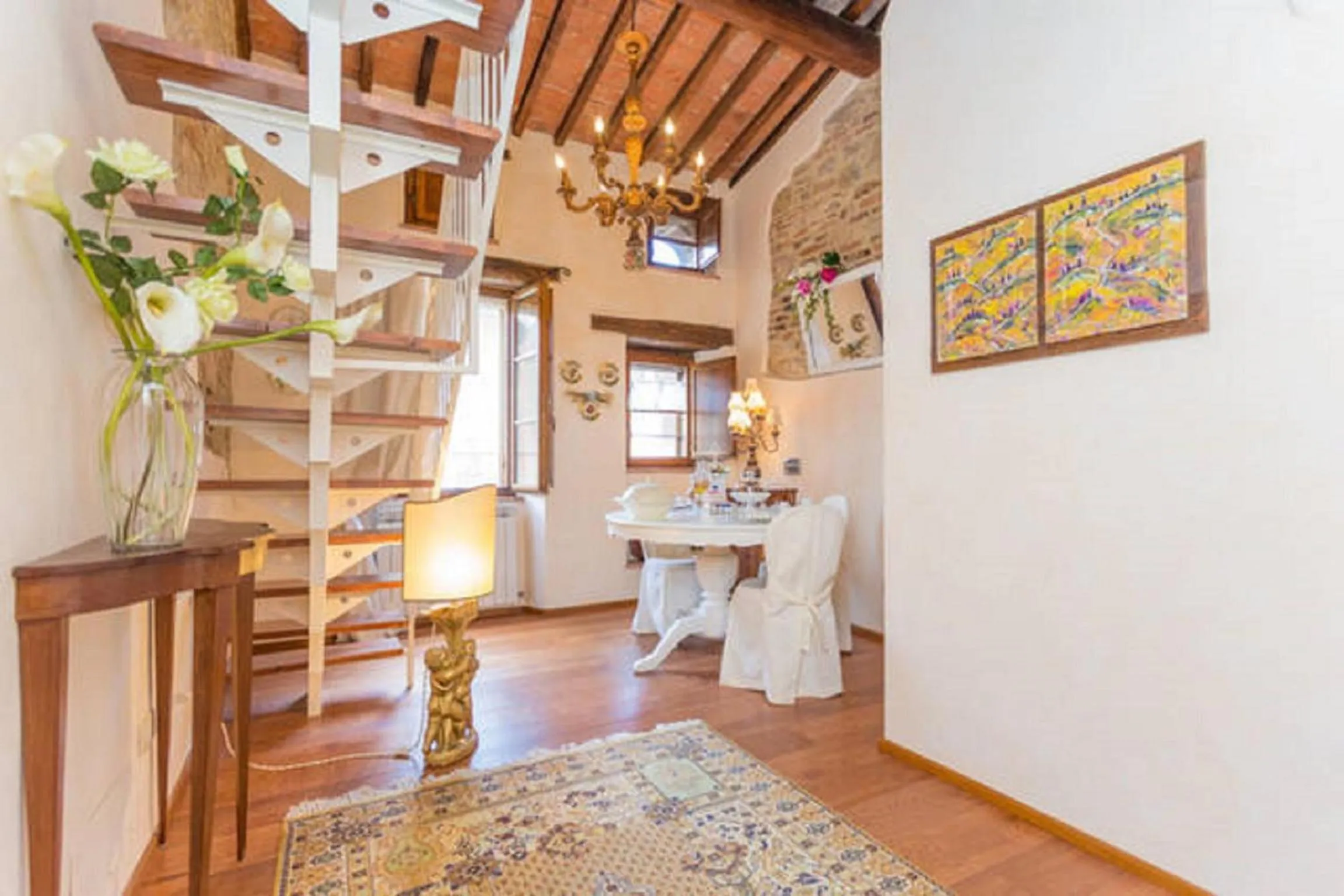 Living room in B&B Antica Gabella