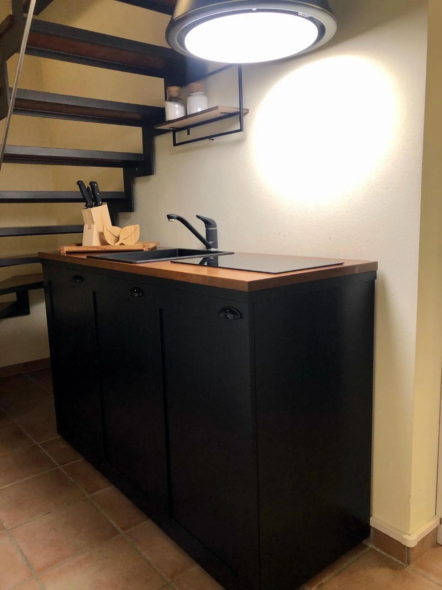 Kitchen or kitchenette in La Locanda nel vento