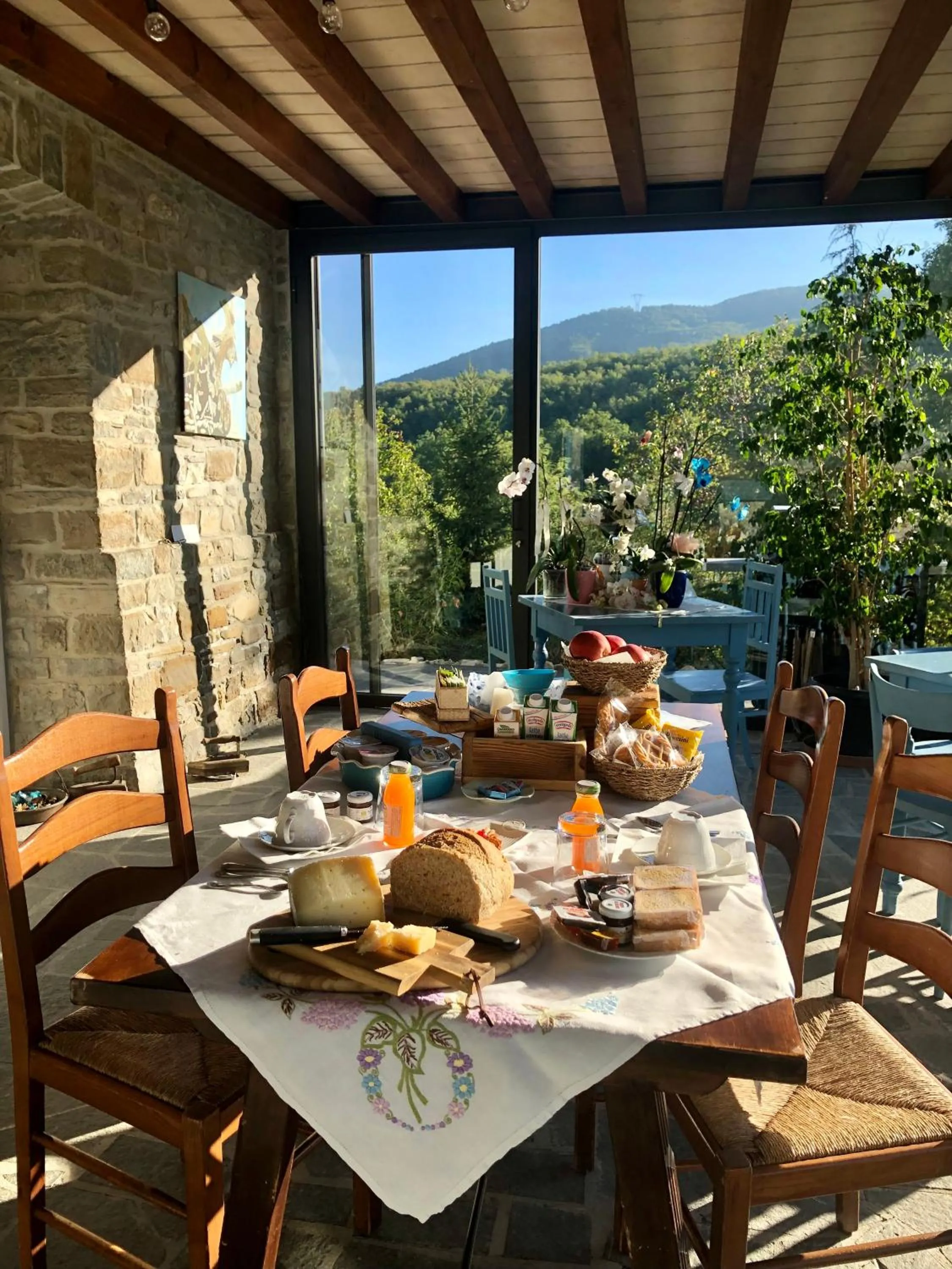 Patio in La Locanda nel vento