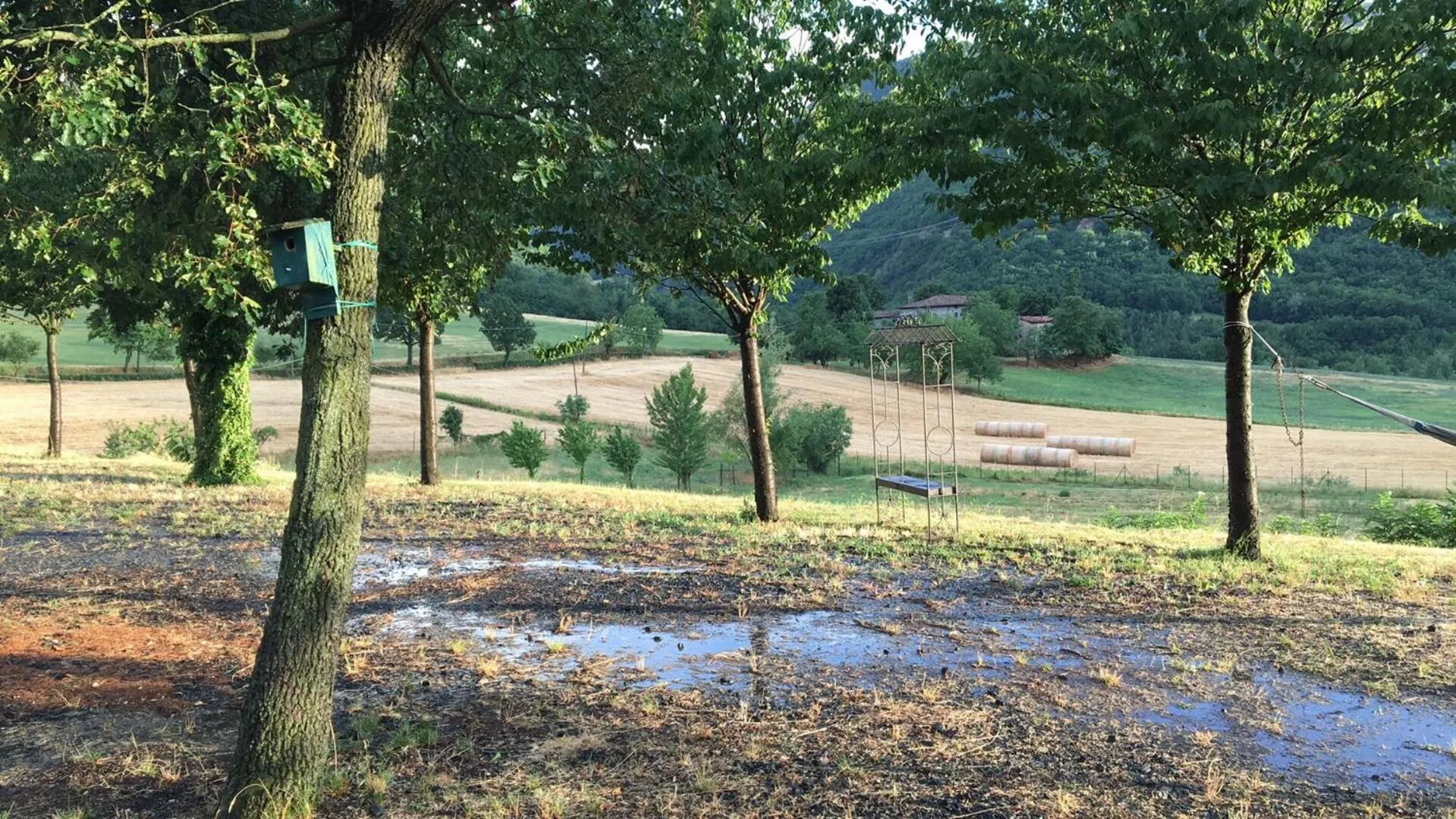 Garden in La Locanda nel vento