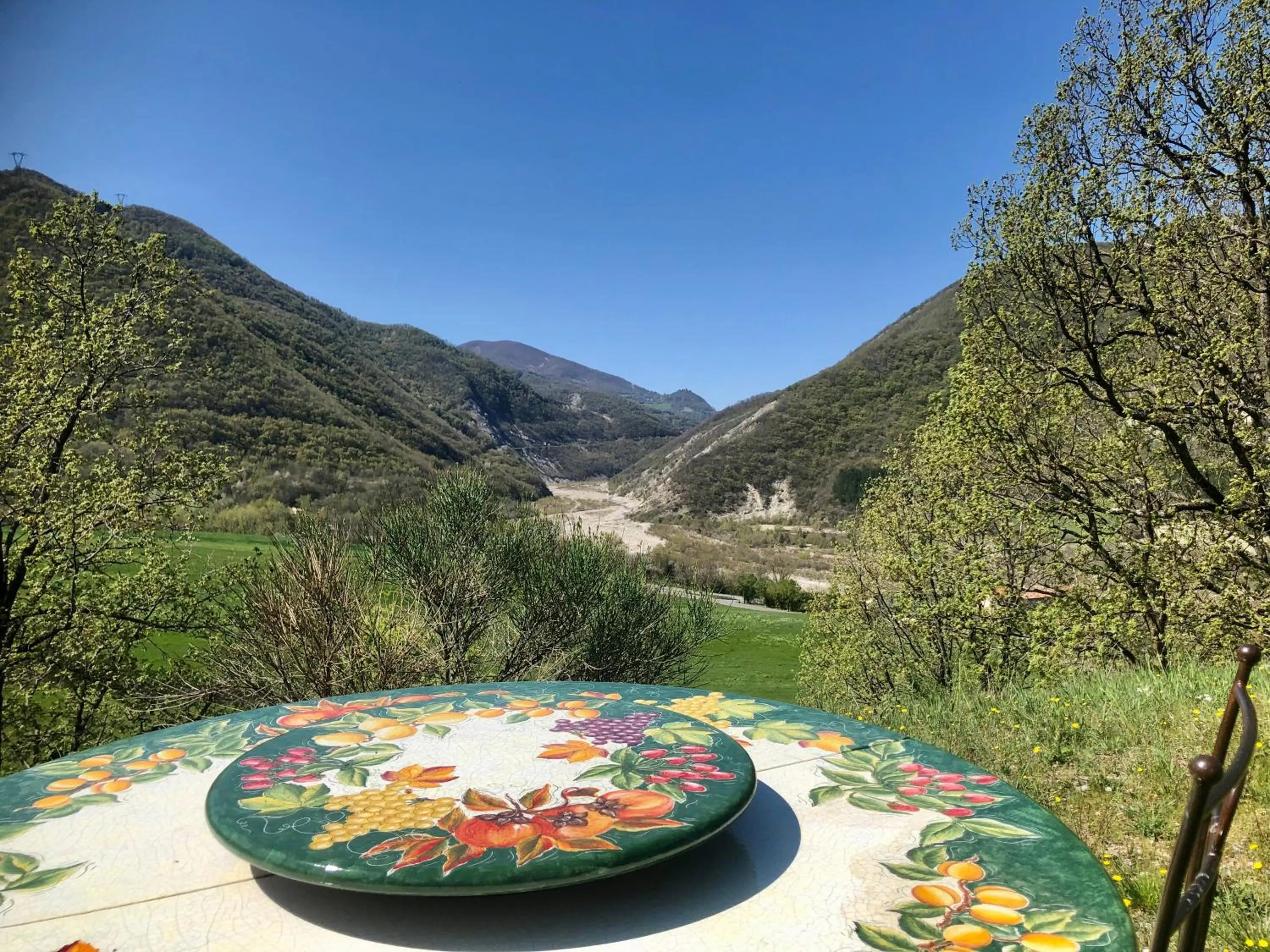 River view in La Locanda nel vento