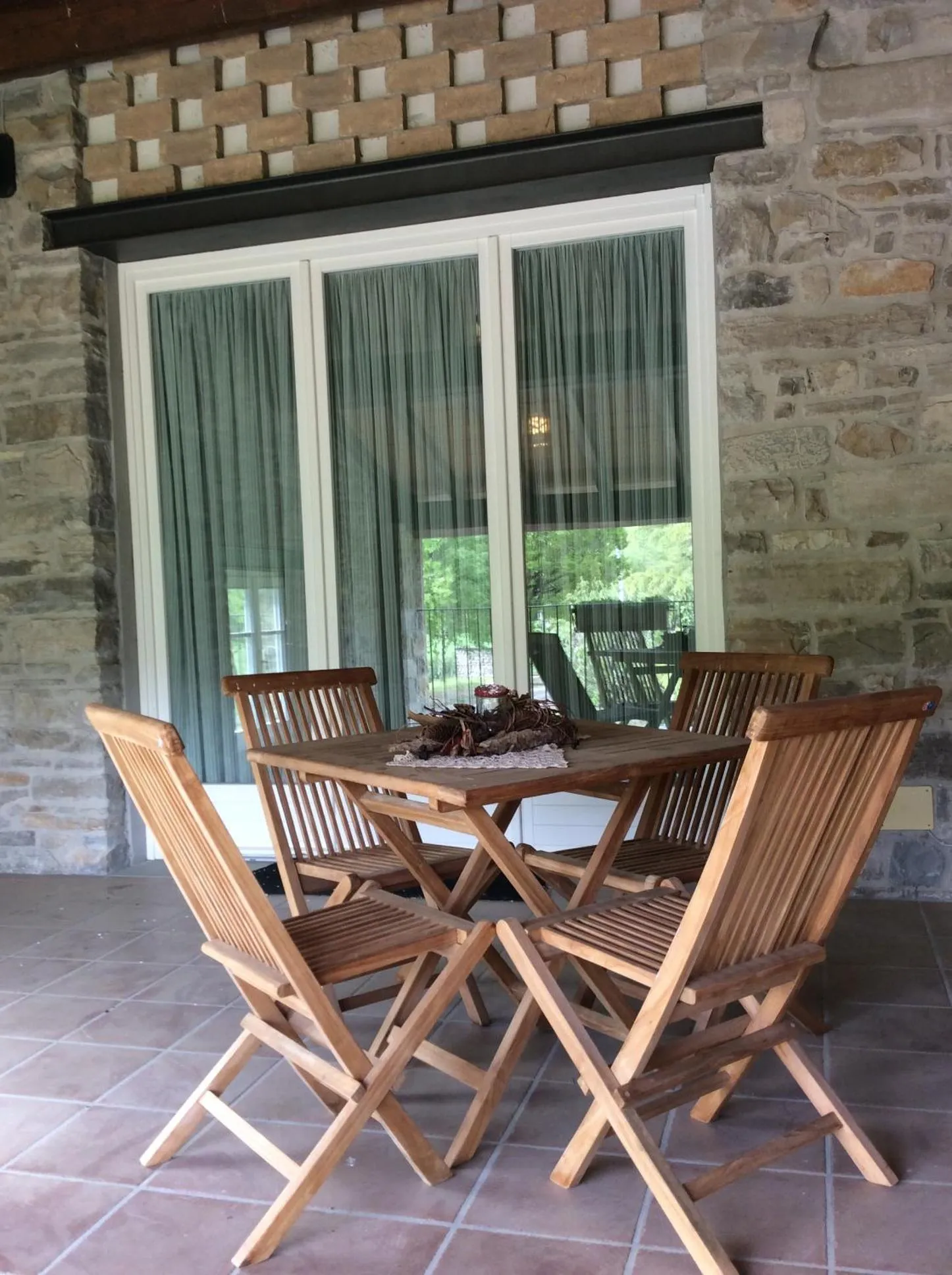 Patio in La Locanda nel vento