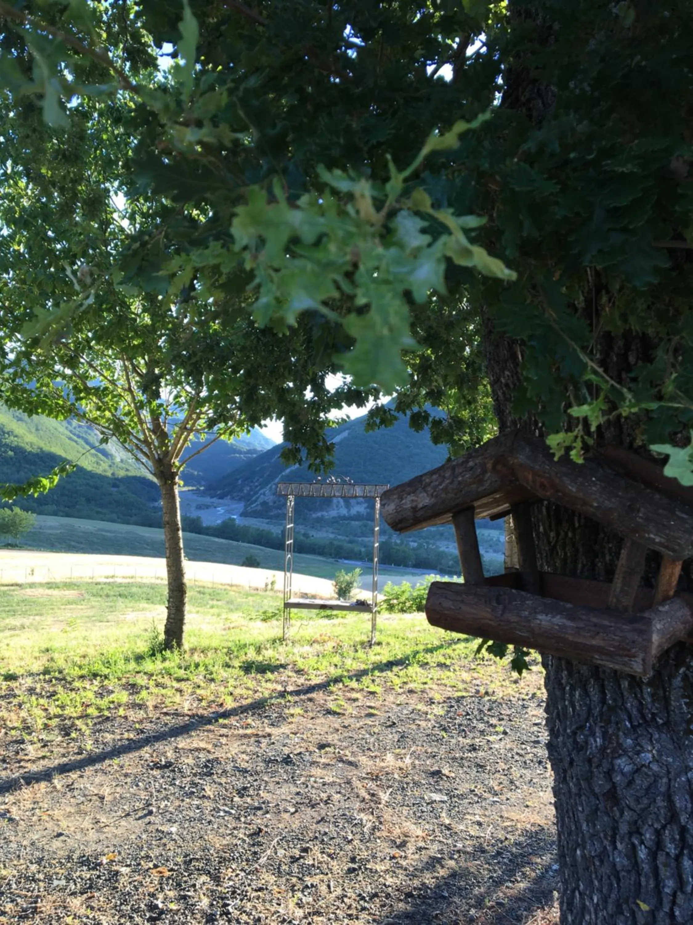 Garden in La Locanda nel vento