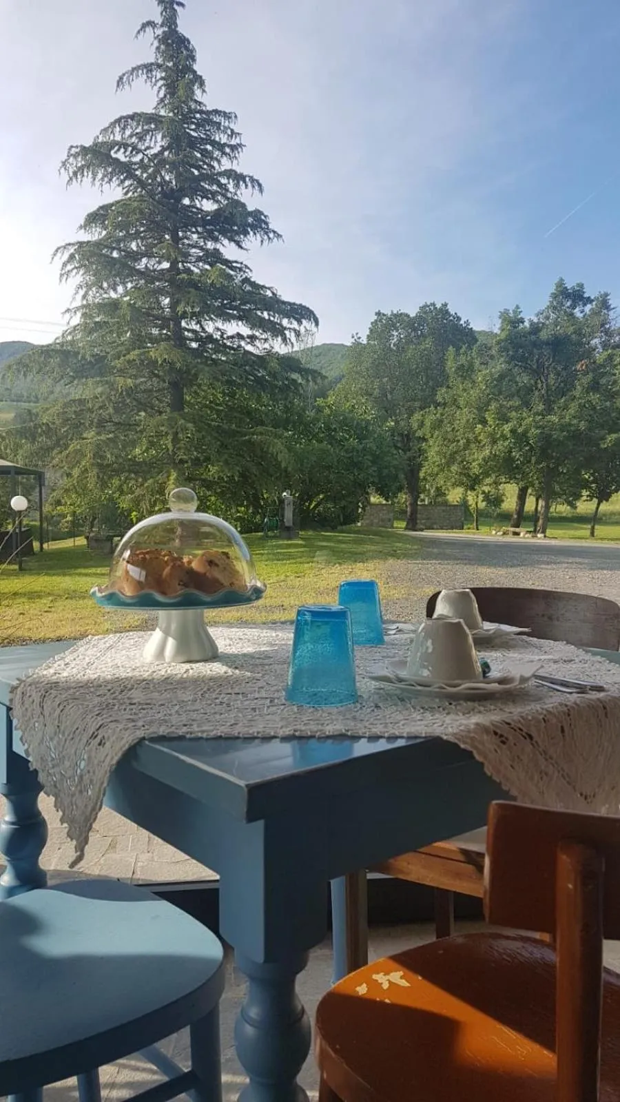 Patio in La Locanda nel vento