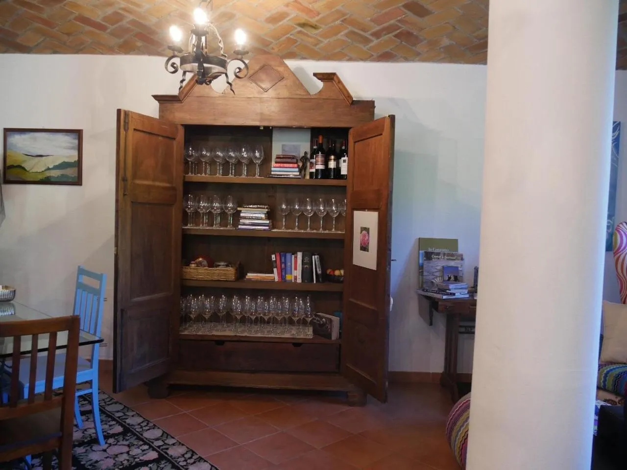 Library in La Locanda nel vento
