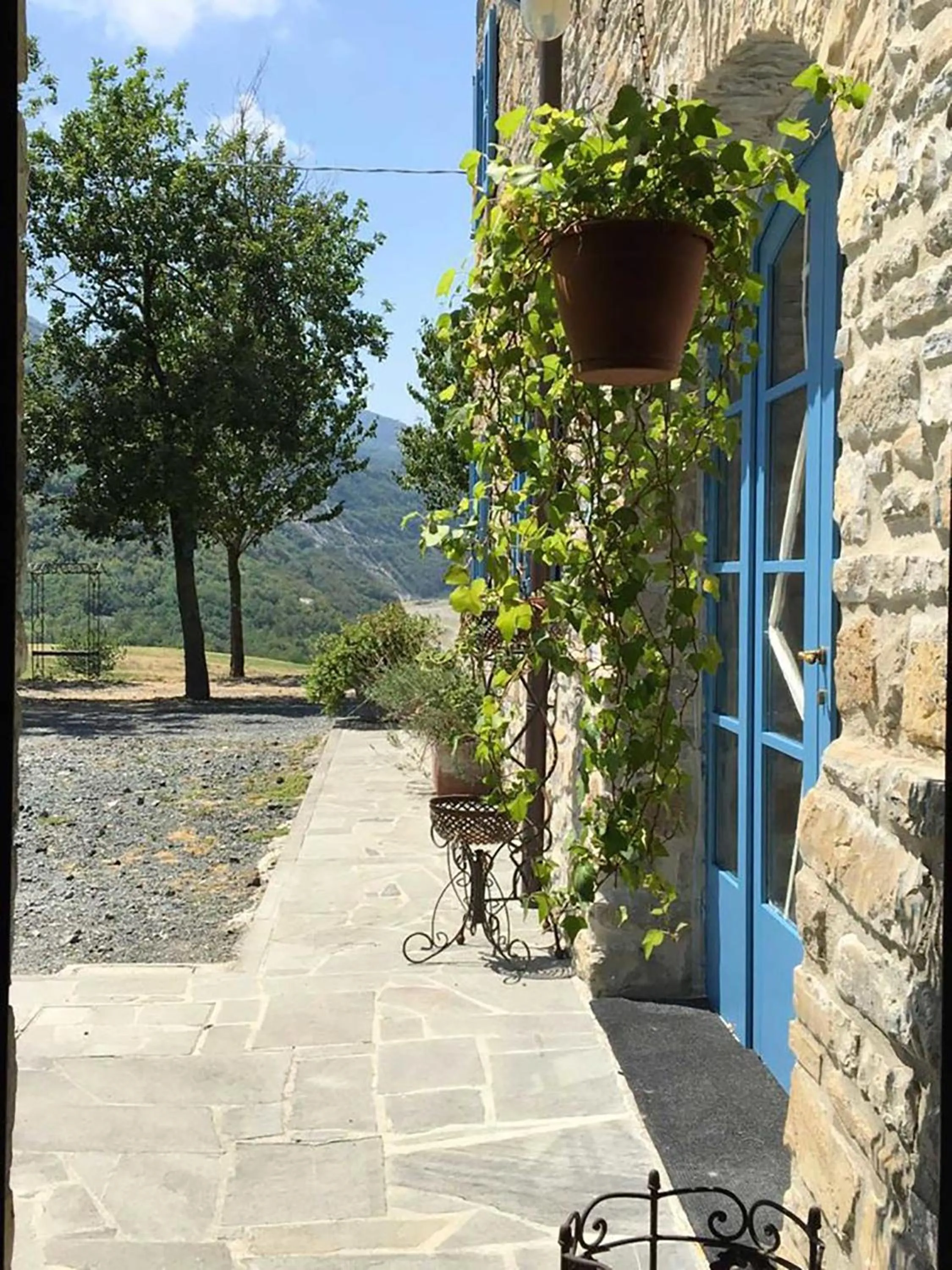 Facade/entrance in La Locanda nel vento