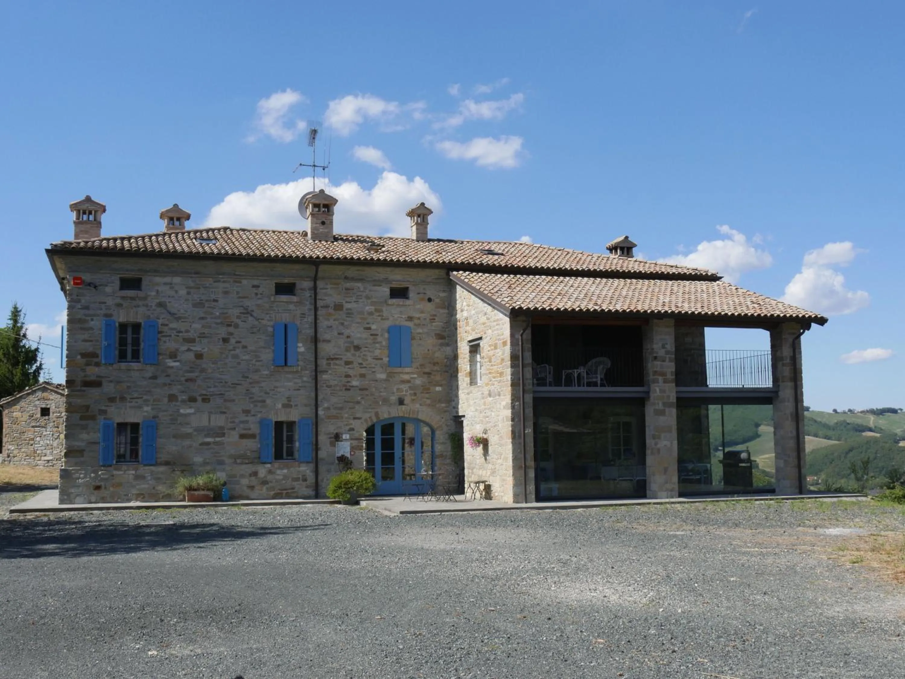Property building in La Locanda nel vento