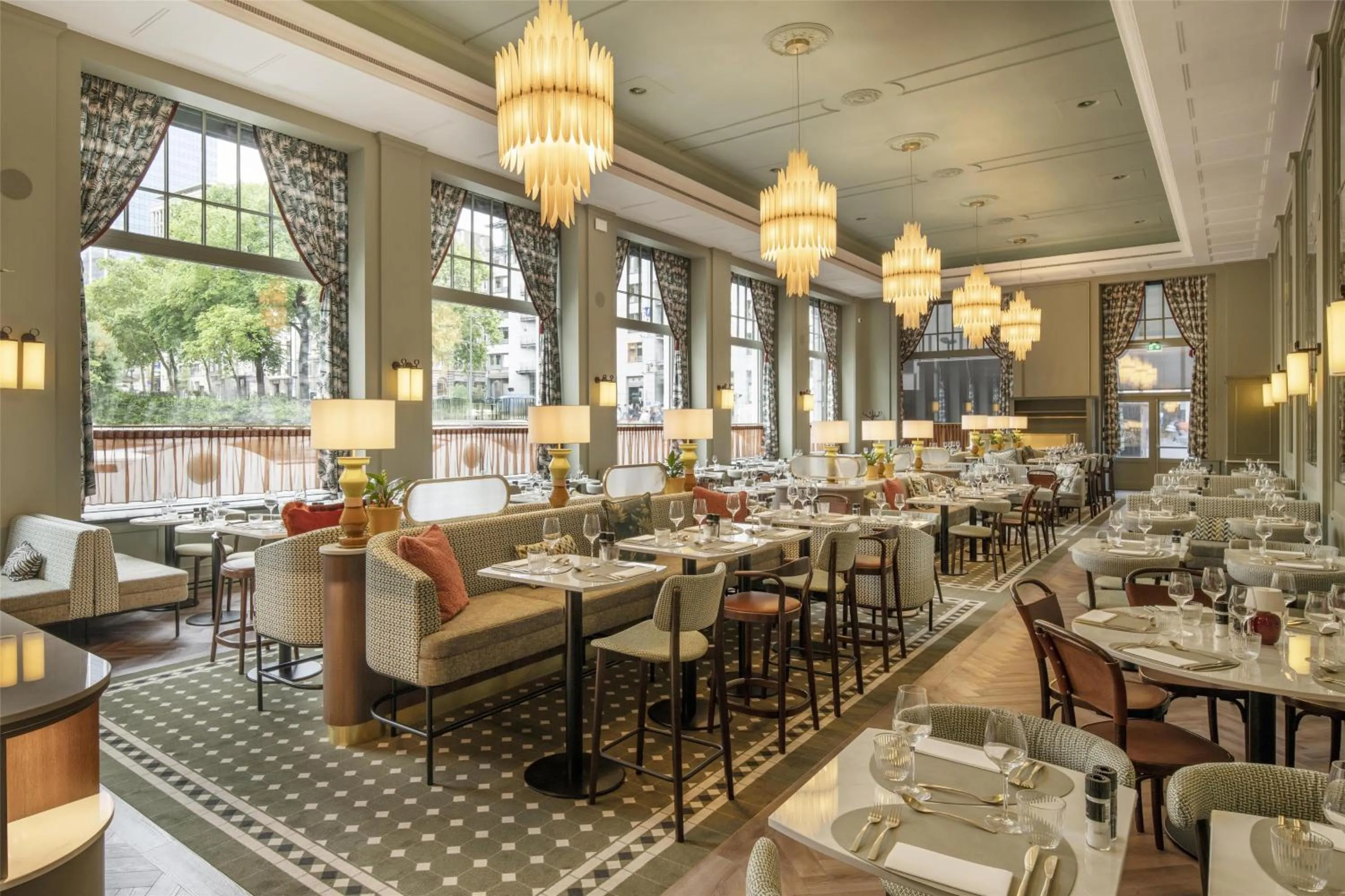 Restaurant/places to eat in DoubleTree By Hilton Brussels City