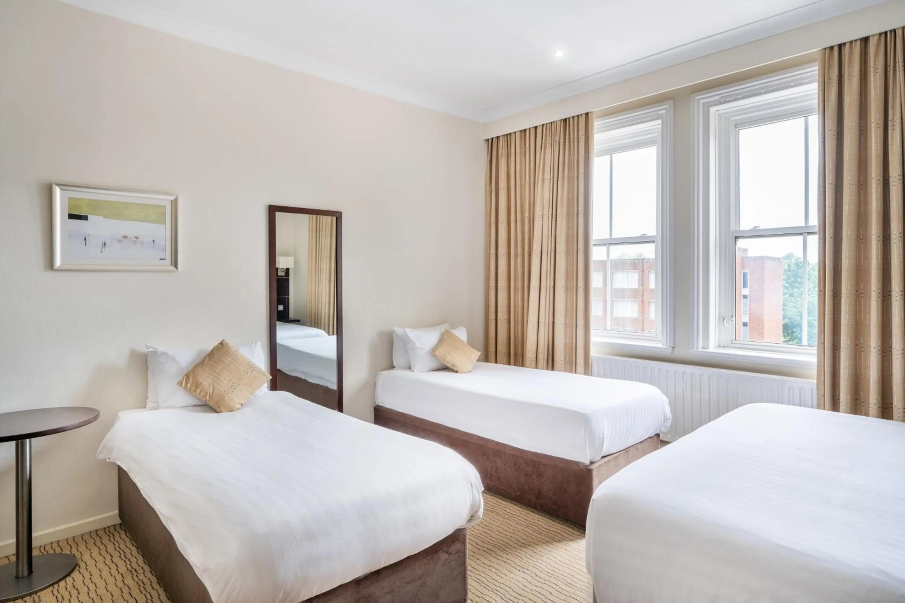 Bed in Mercure Maidstone Great Danes Hotel