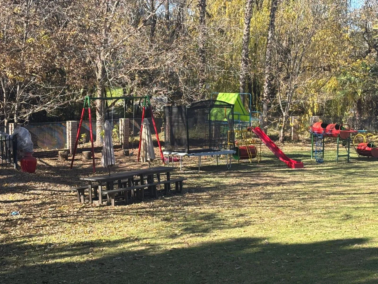 Children play ground in Leach Lodge