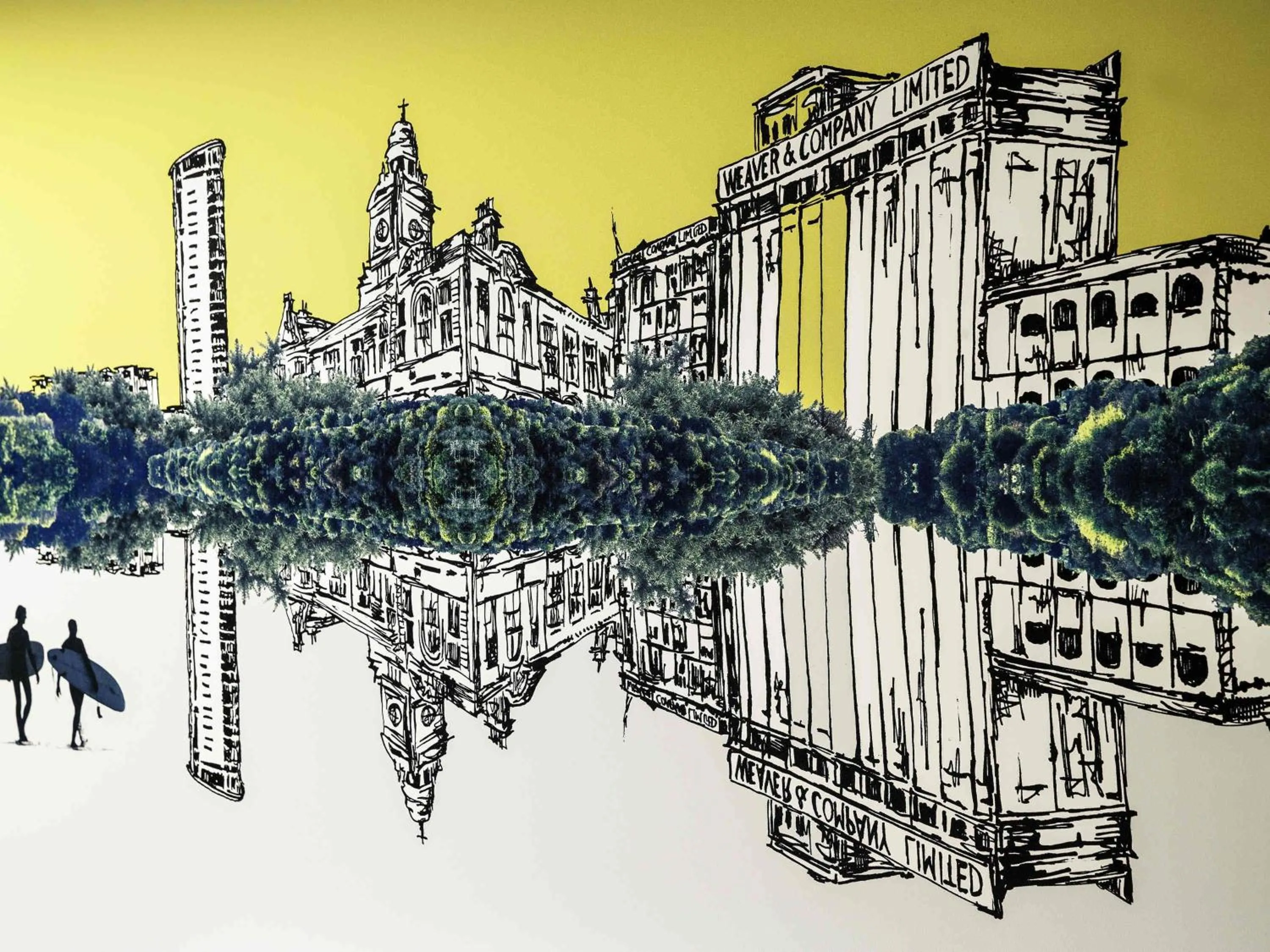 Bedroom in Mercure Swansea Hotel