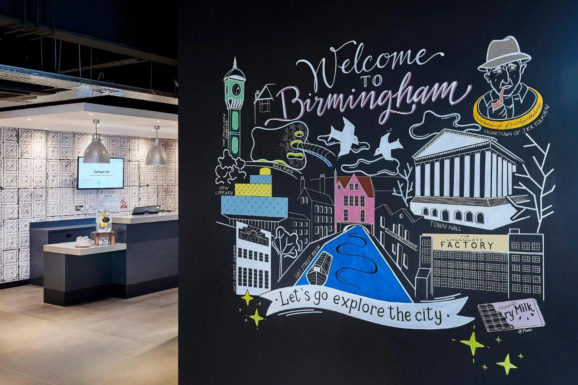 Property logo or sign in Campanile Hotel - Birmingham