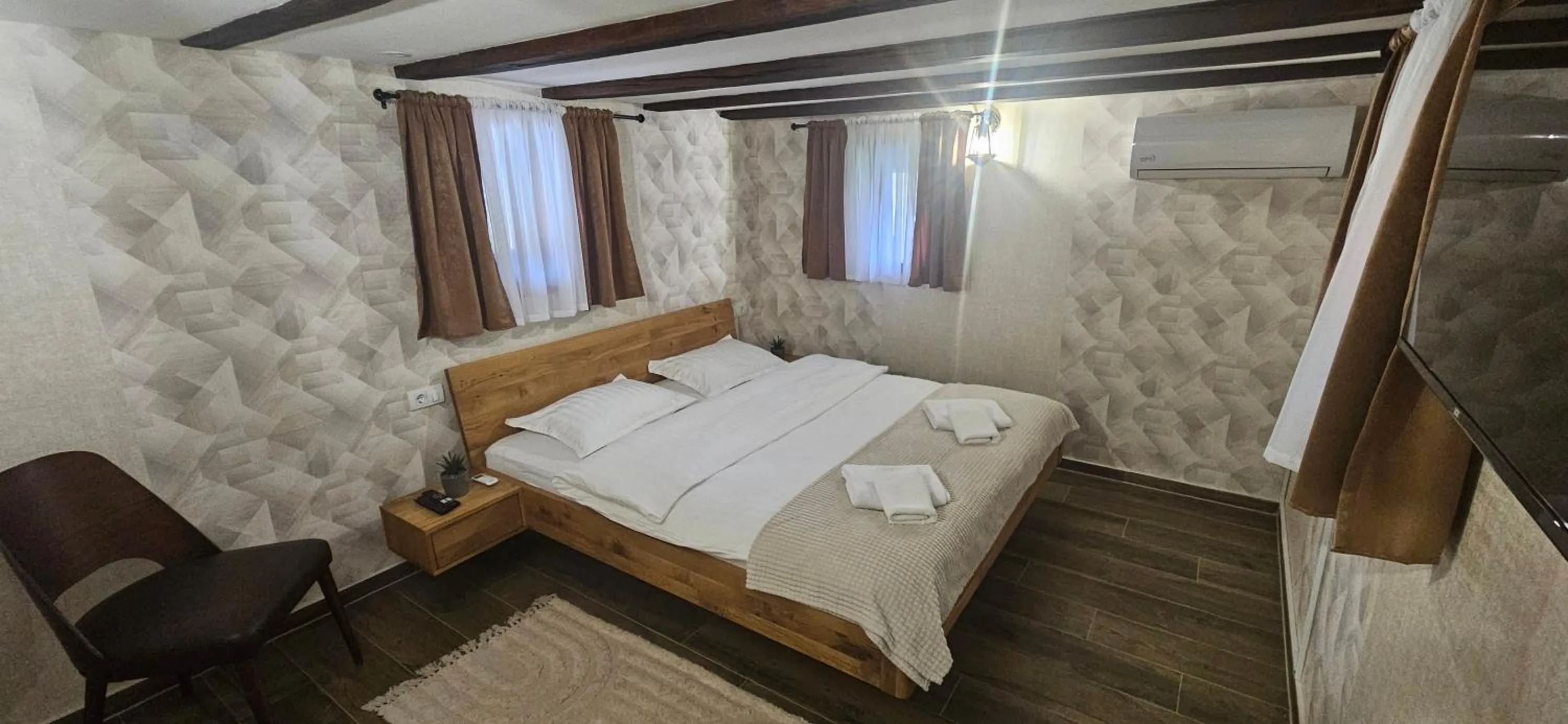 Bed in Hotel Babino Brdo