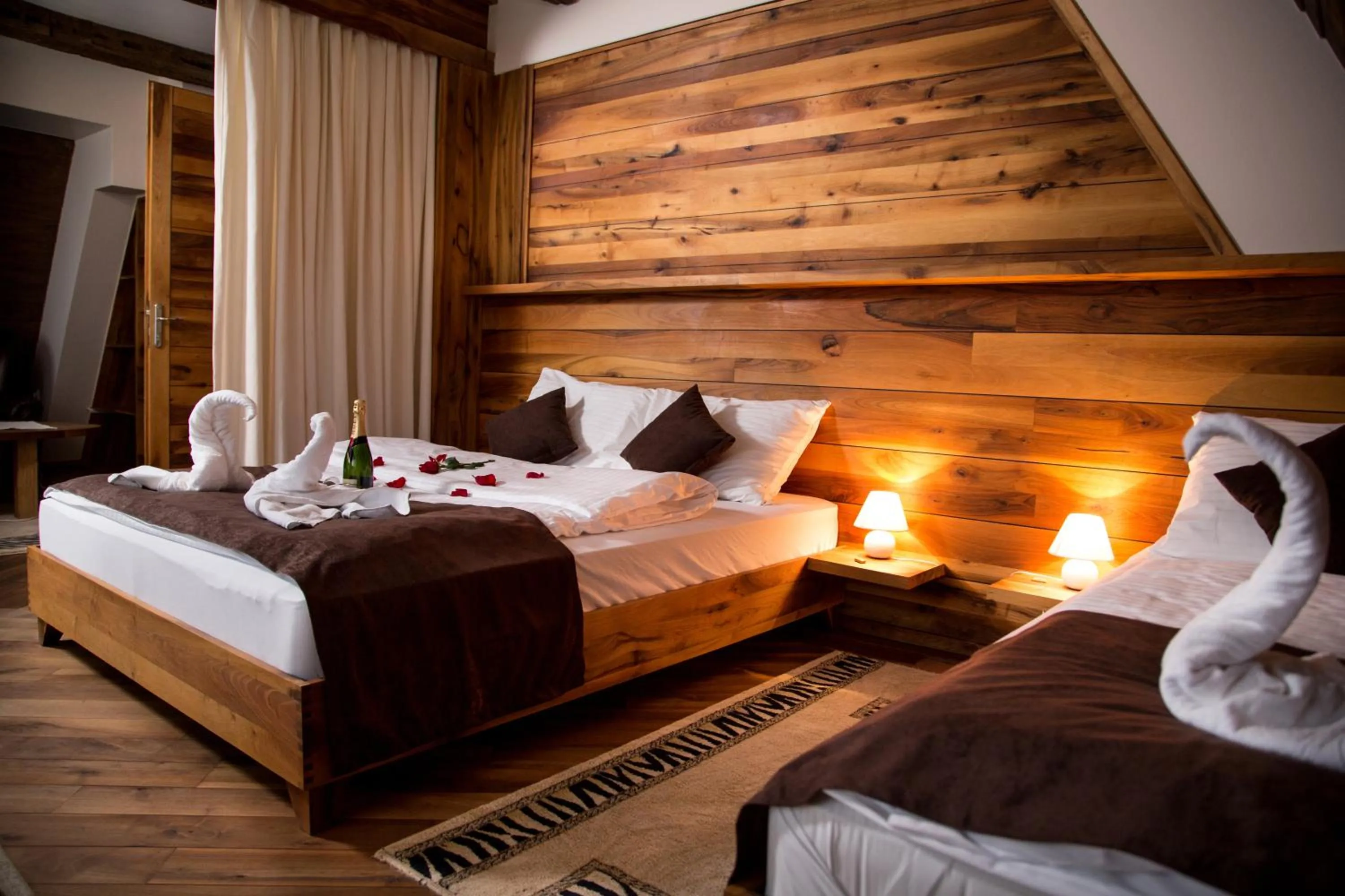 Bed in Hotel Babino Brdo