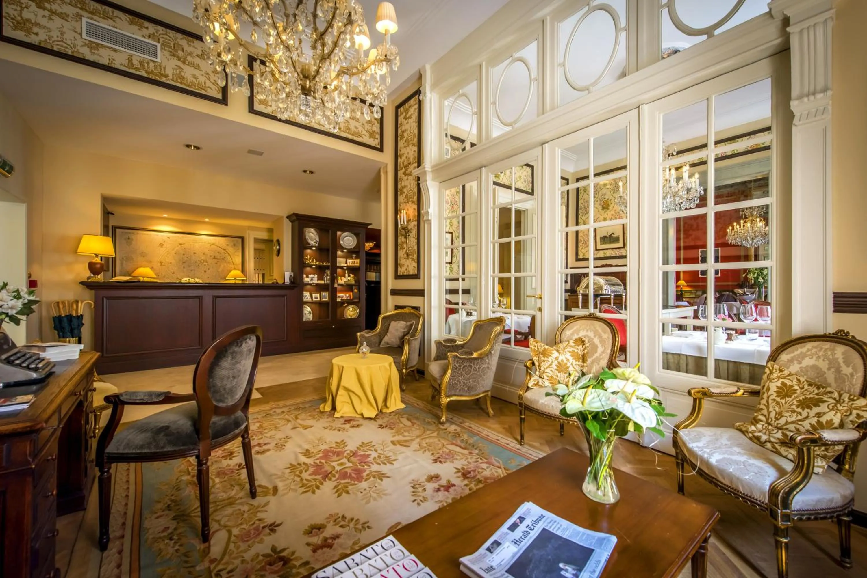 Lounge or bar in Relais & Châteaux Hotel Heritage