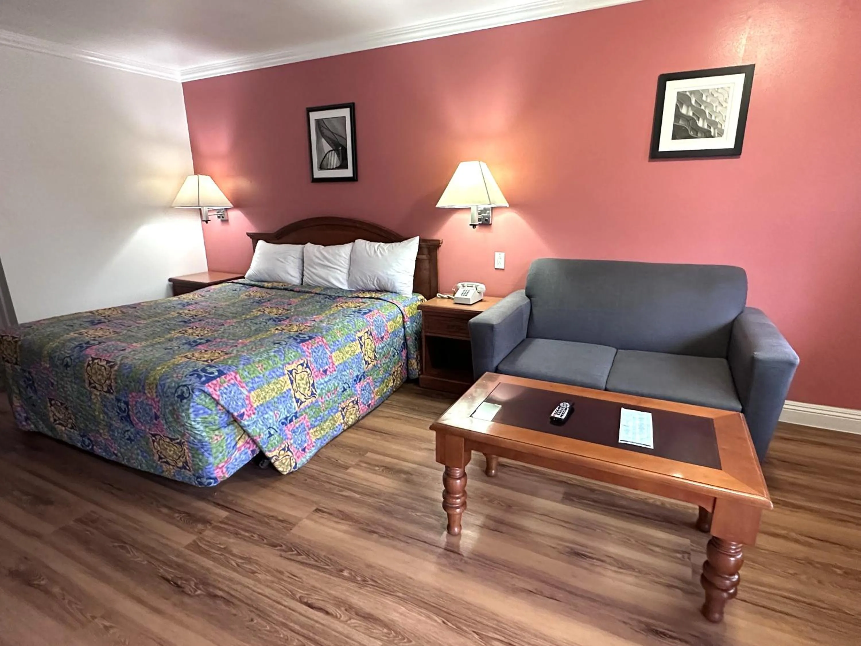 Bed in Willow Tree Lodge