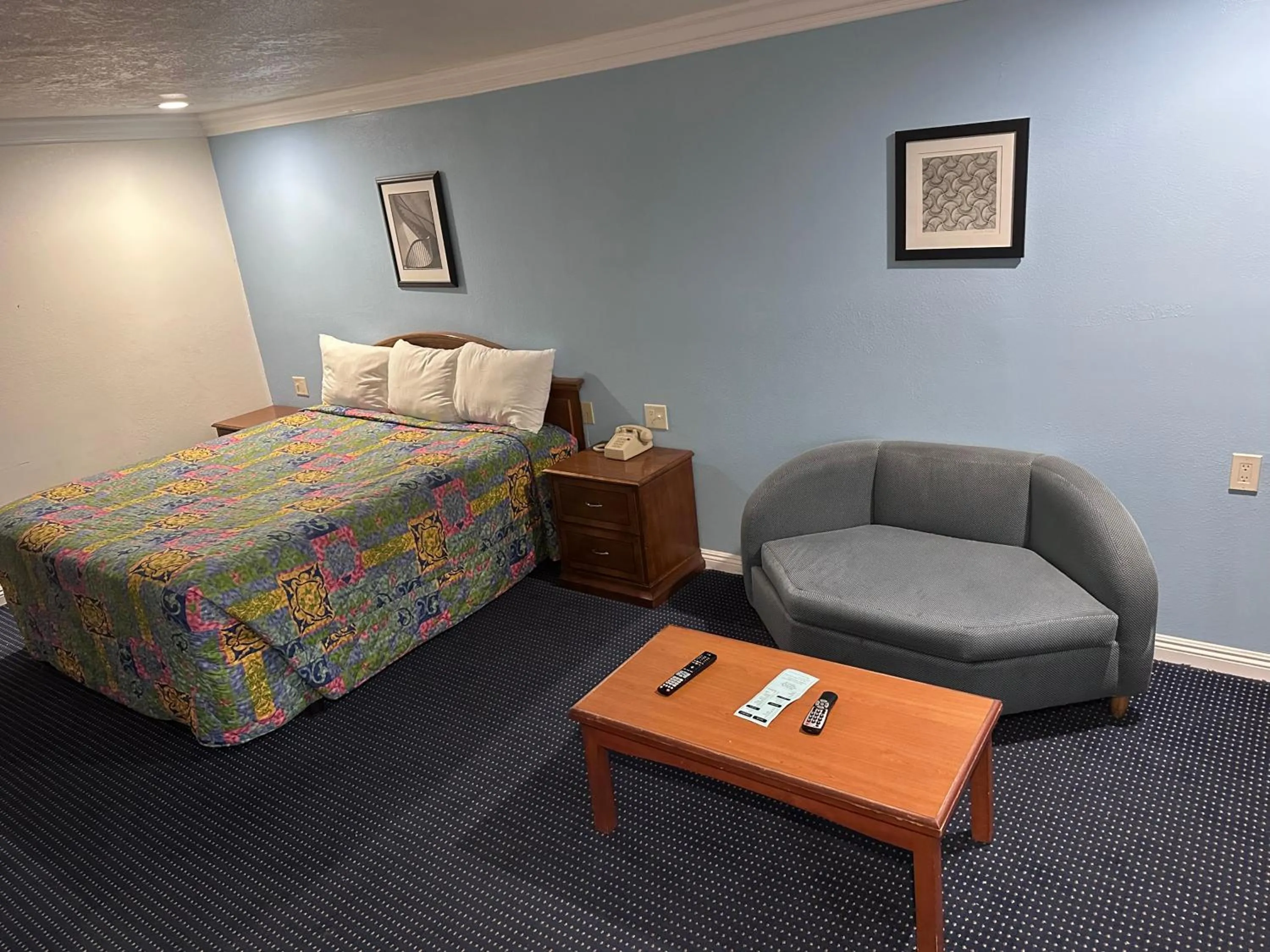 Bed in Willow Tree Lodge