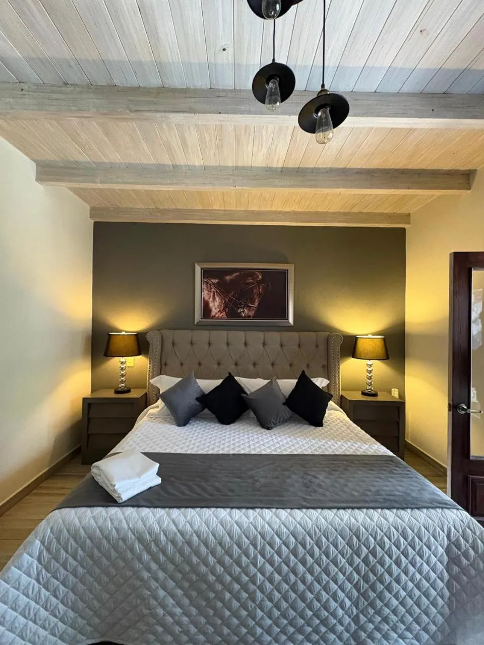 Bed in Hotel Boutique Rancho San Jorge