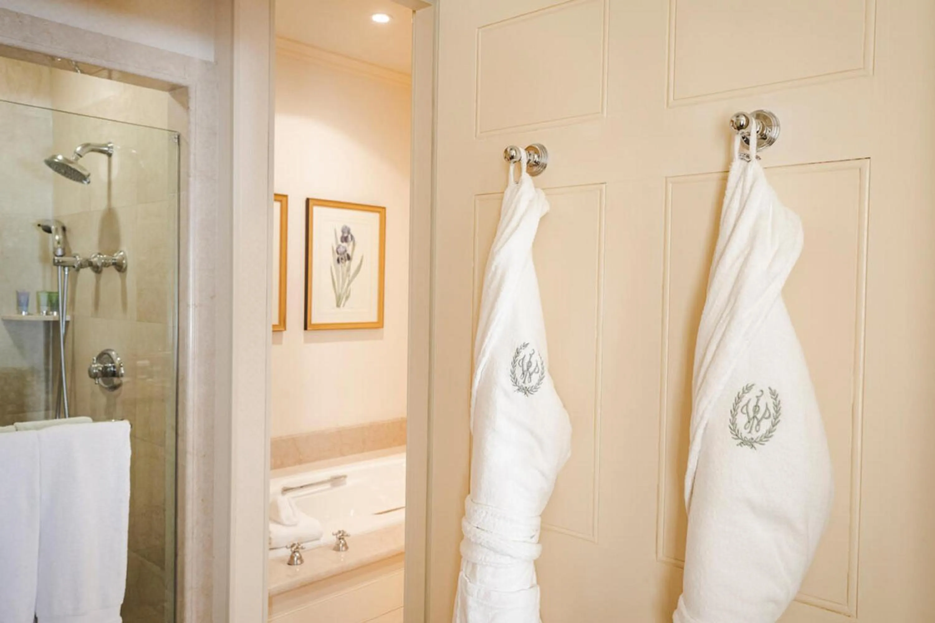 Bathroom in Williamsburg Inn, an official Colonial Williamsburg Hotel