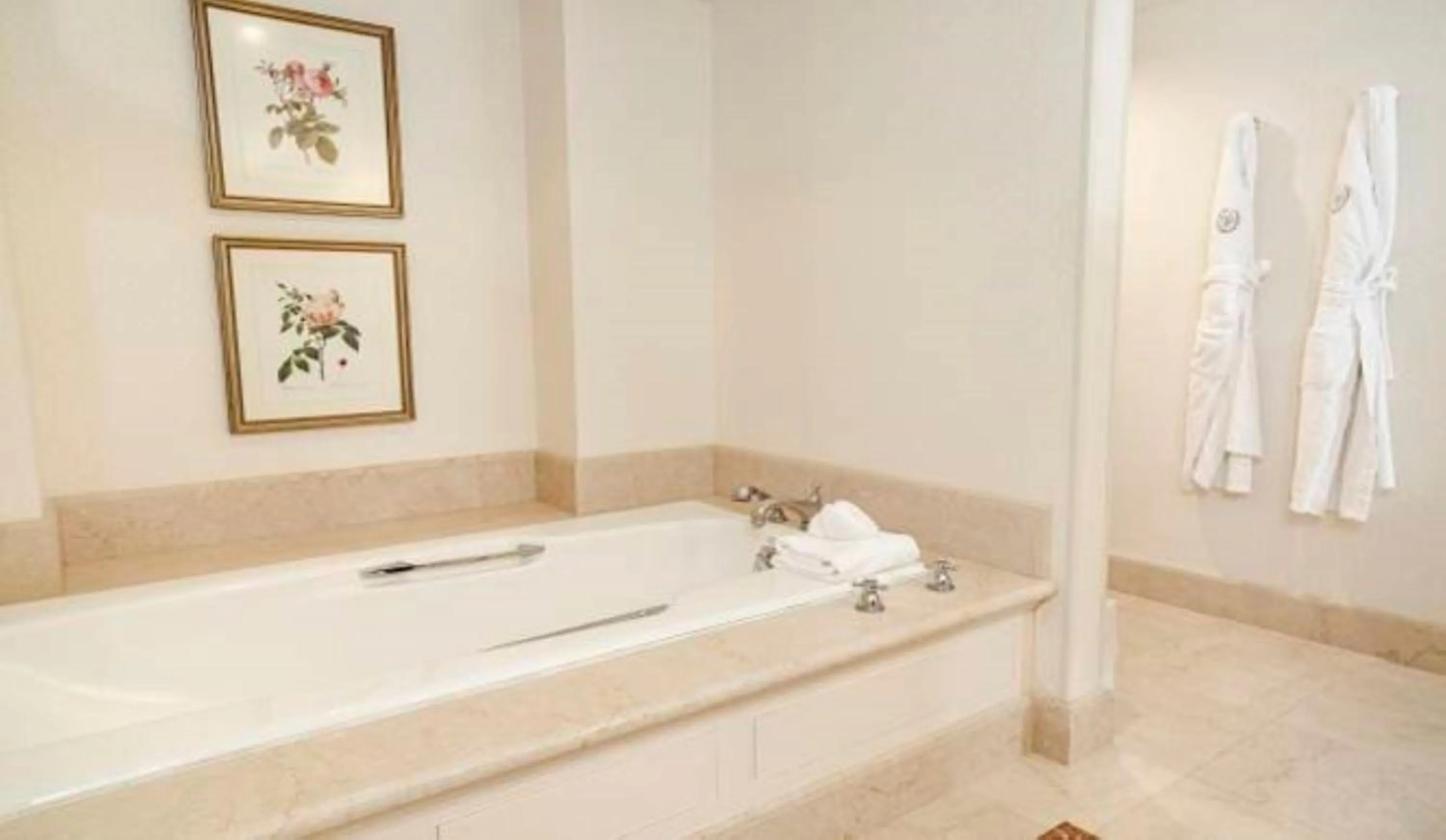 Bathroom in Williamsburg Inn, an official Colonial Williamsburg Hotel