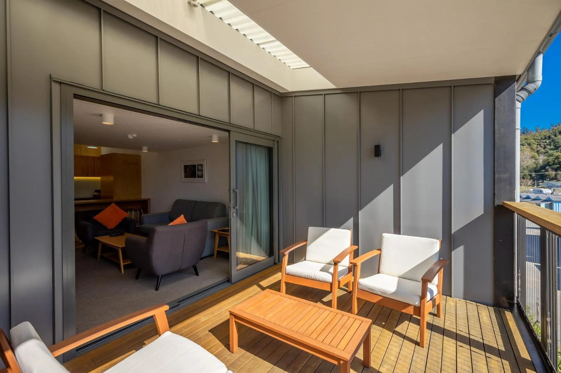 Balcony/Terrace in Kaiteriteri Recreation Reserve Apartments