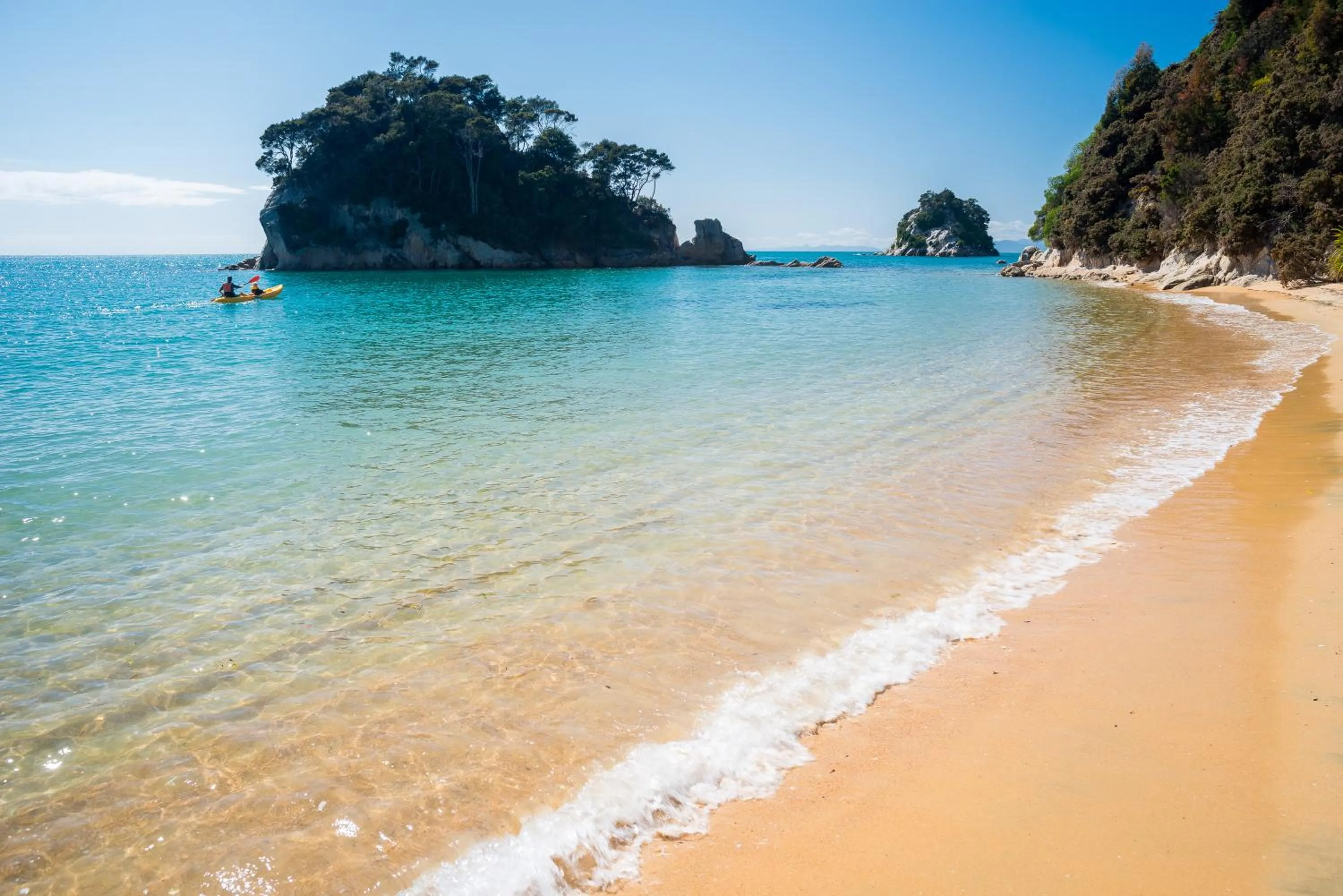 Summer in Kaiteriteri Recreation Reserve Apartments