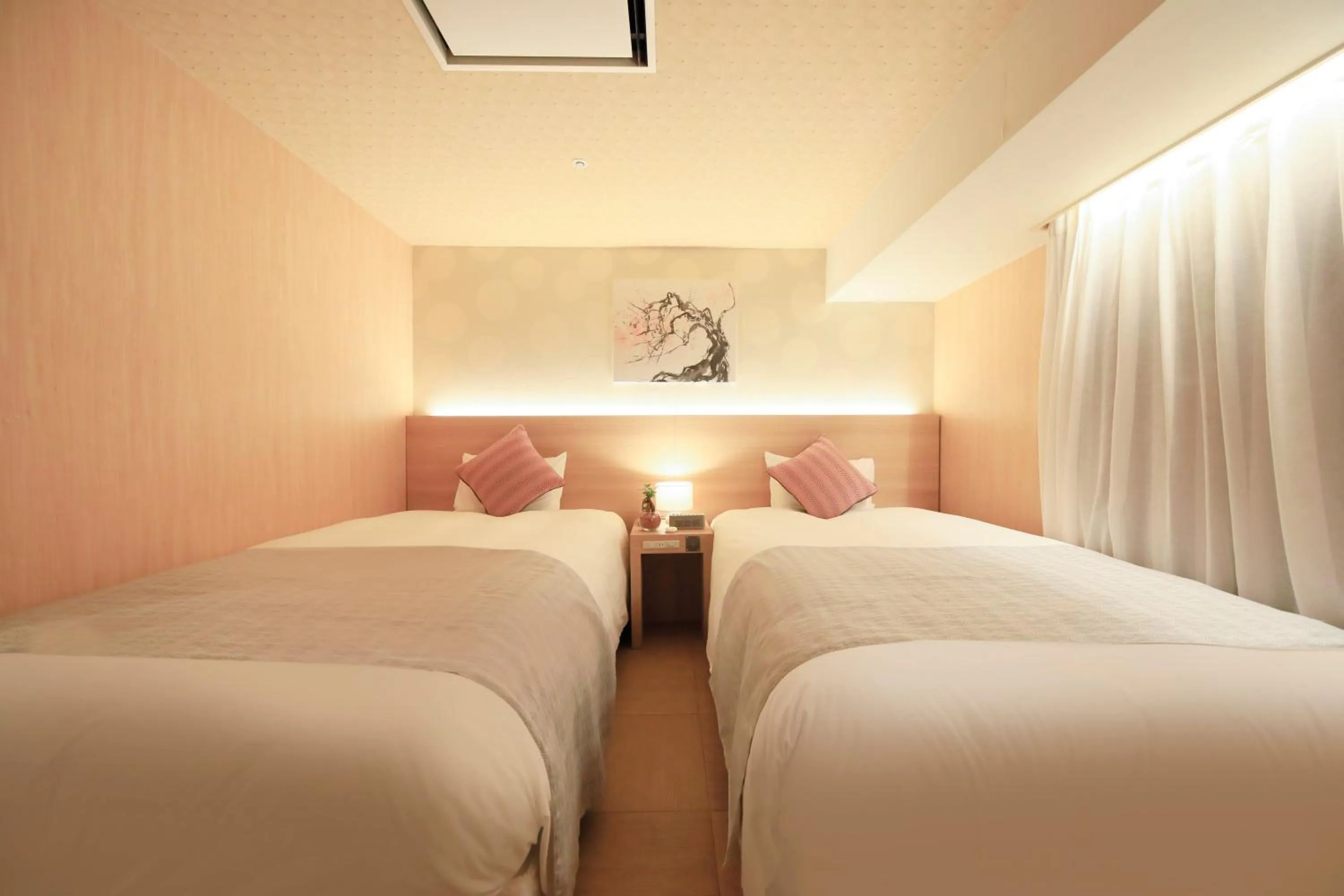 Bed in QuintessaHotel SapporoSusukino63 Relax&Spa