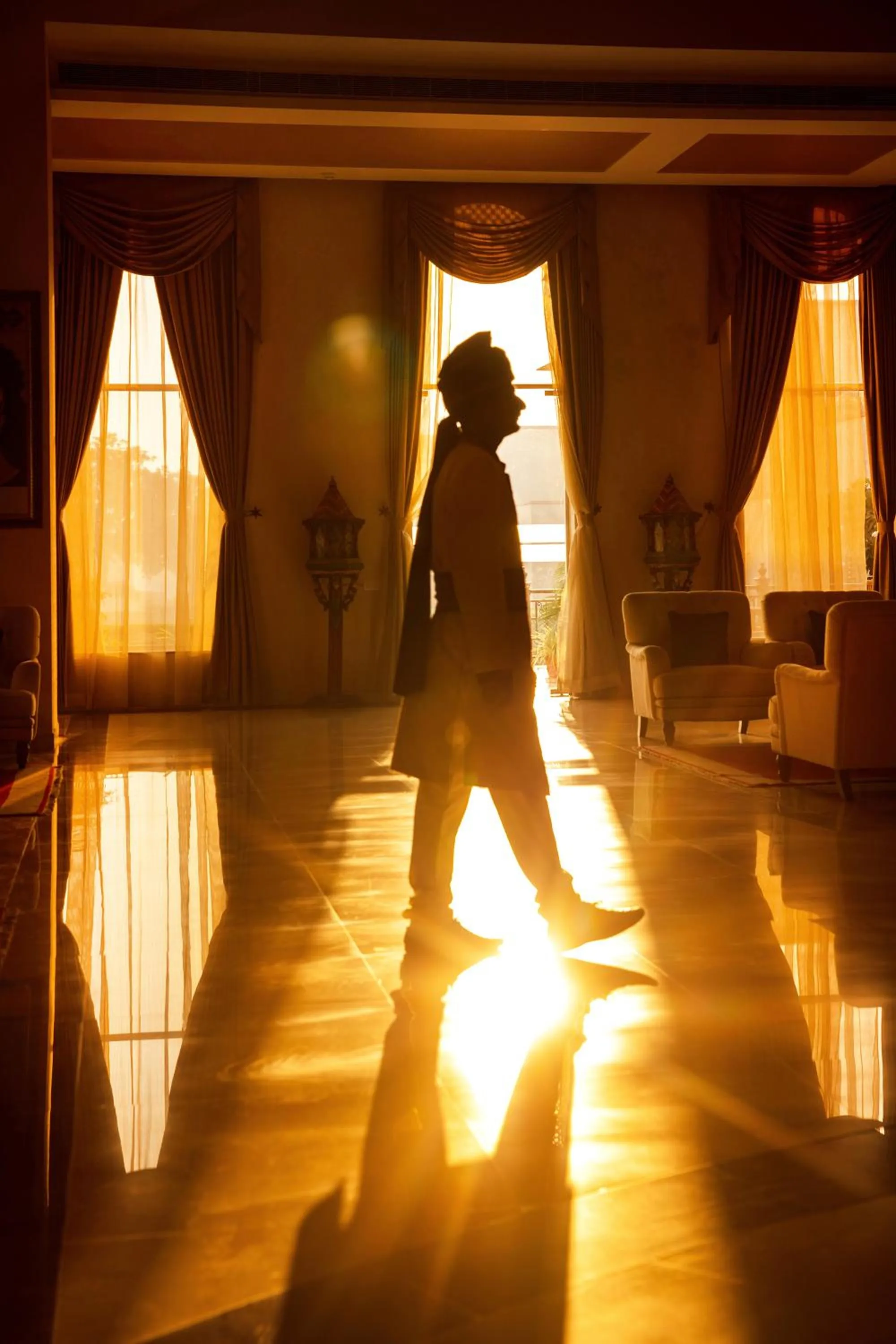 Lobby or reception in Orchha Palace and Convention Centre