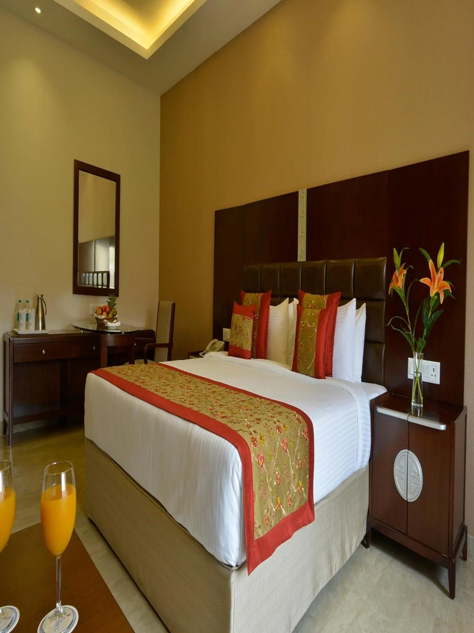 Bedroom, Bed in Orchha Palace and Convention Centre