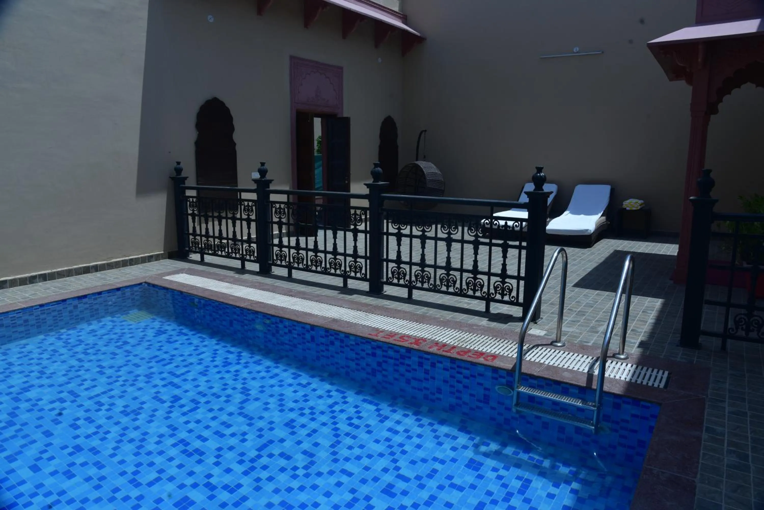 Pool view in Orchha Palace and Convention Centre