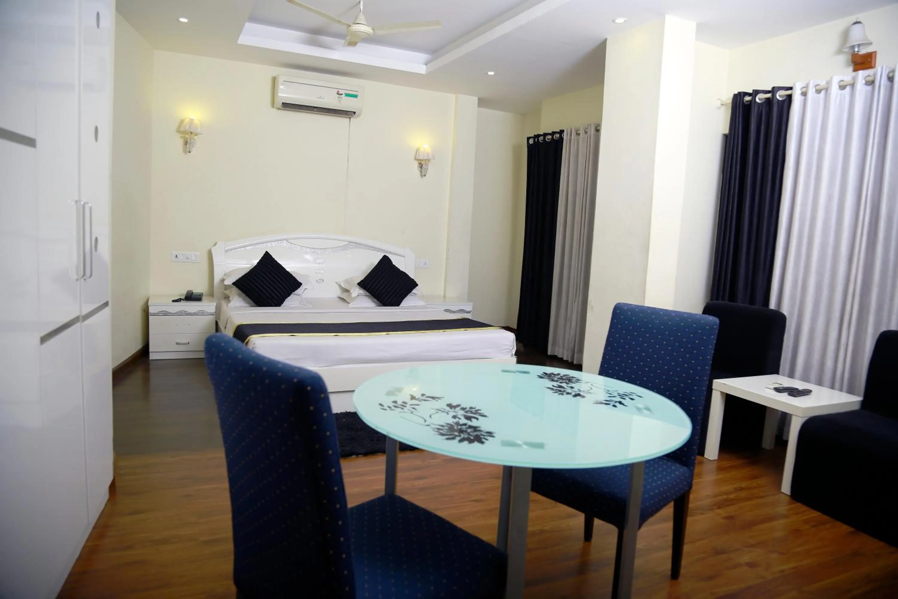 Living room in Green Park Residency