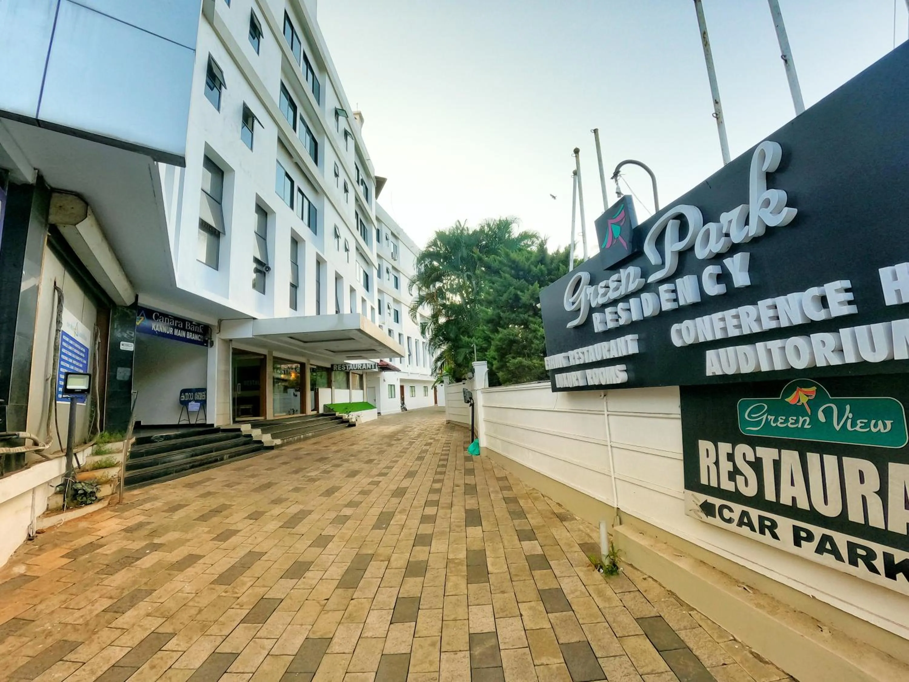 Property building in Green Park Residency